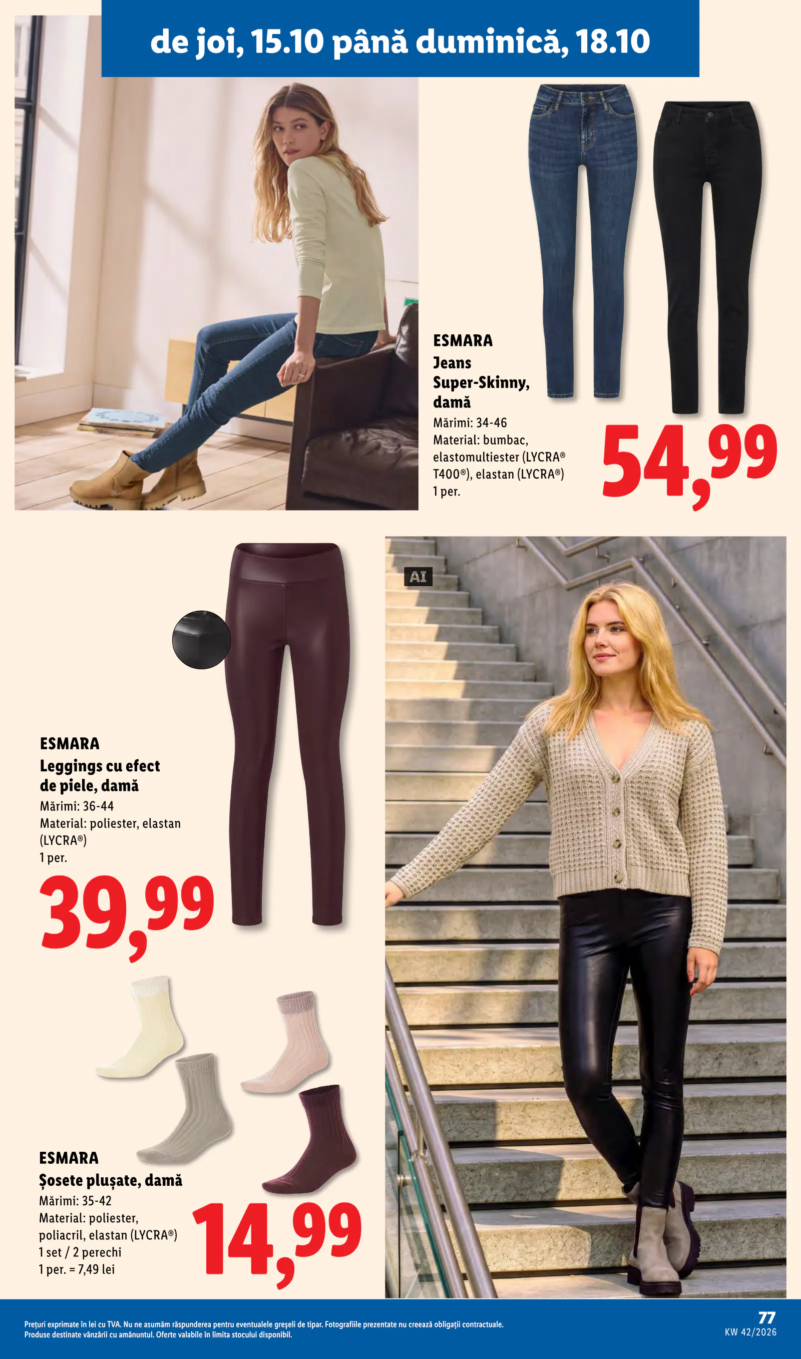 Lidl Románia Catalogul săptămânal, 77. oldal (okt. 12–18.)