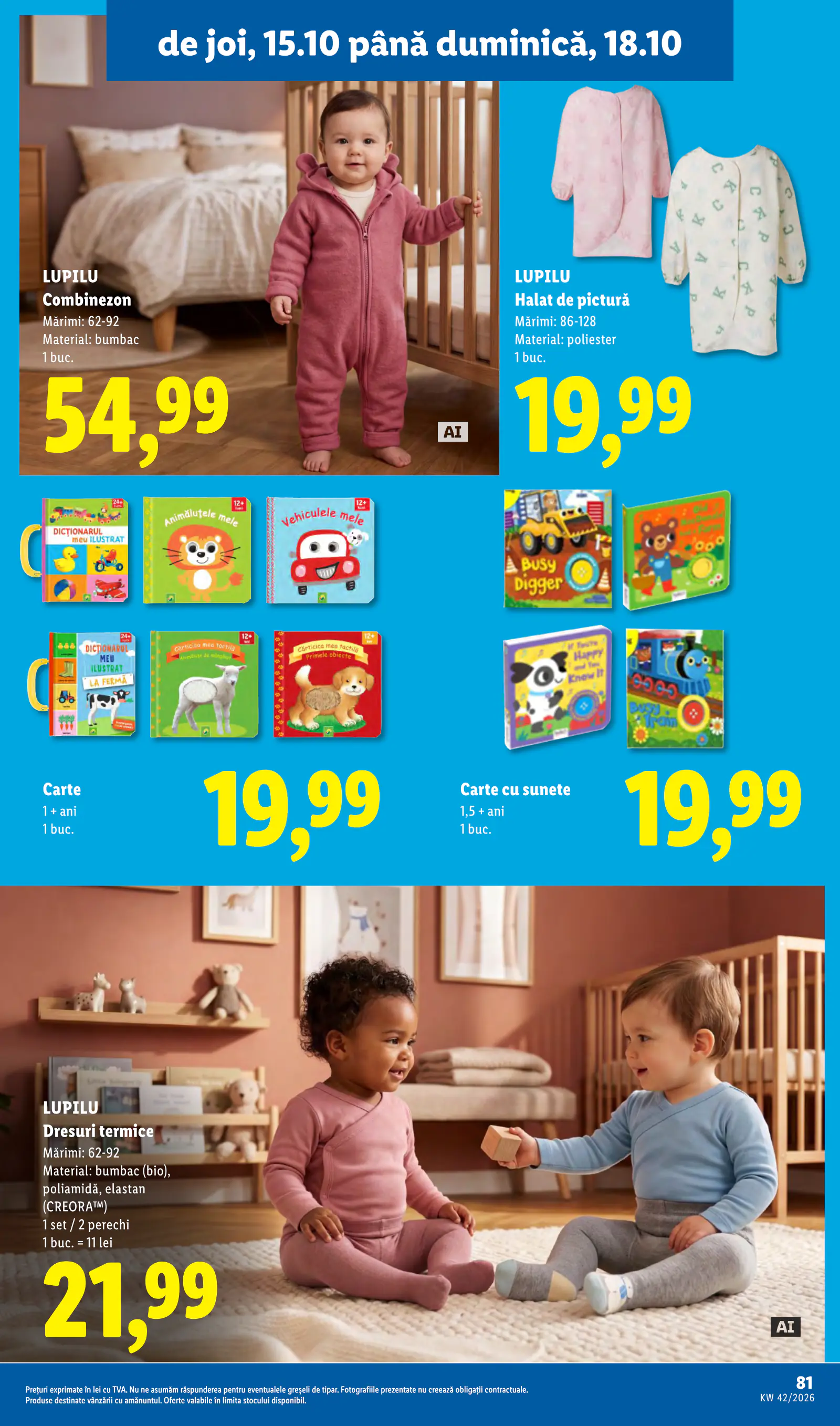 Lidl Románia Catalogul săptămânal, 81. oldal (okt. 12–18.)