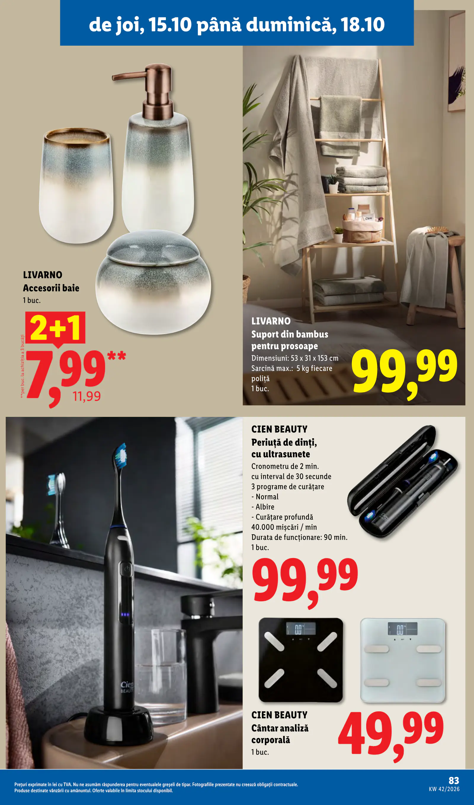 Lidl Románia Catalogul săptămânal, 83. oldal (okt. 12–18.)