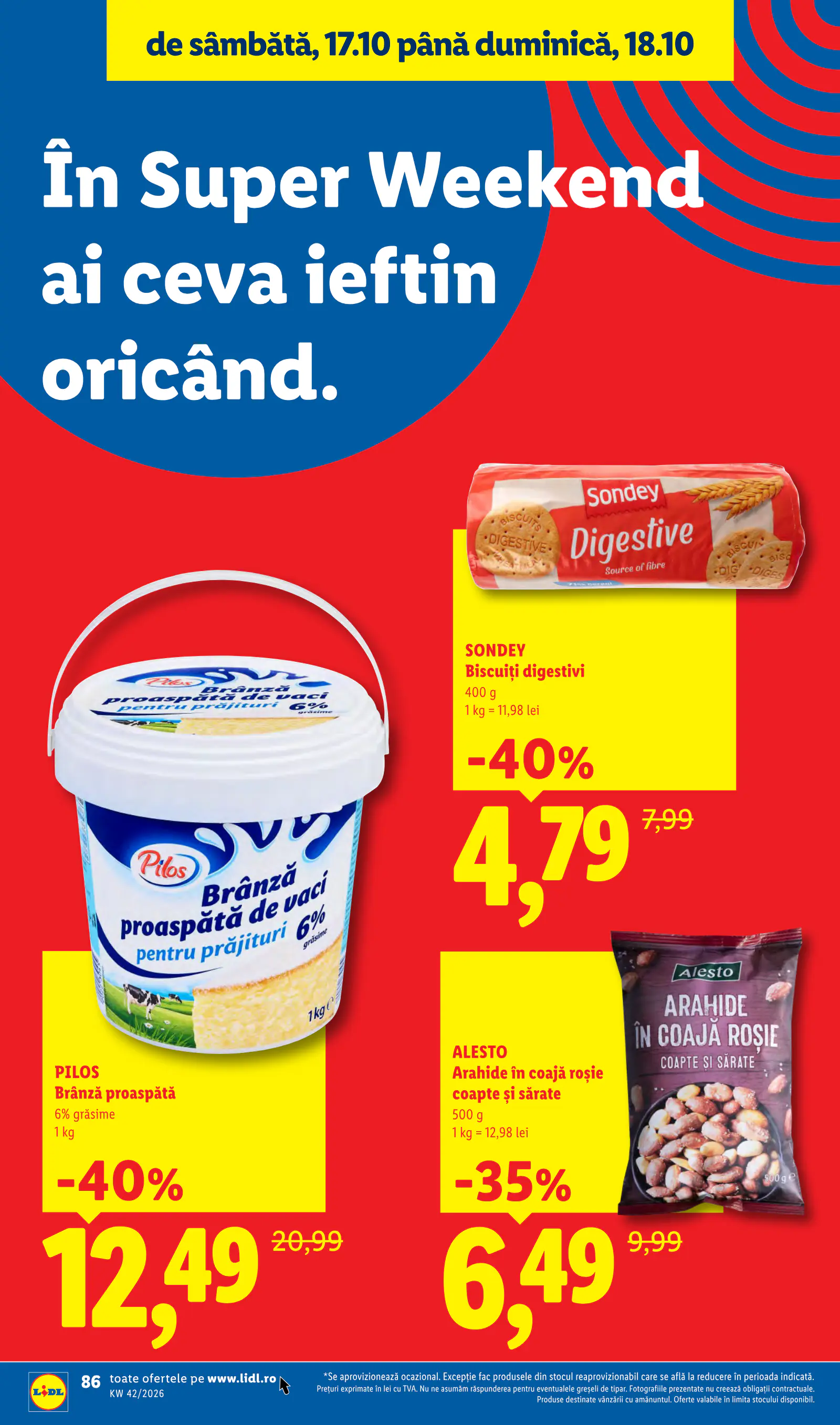 Lidl Románia Catalogul săptămânal, 86. oldal (okt. 12–18.)