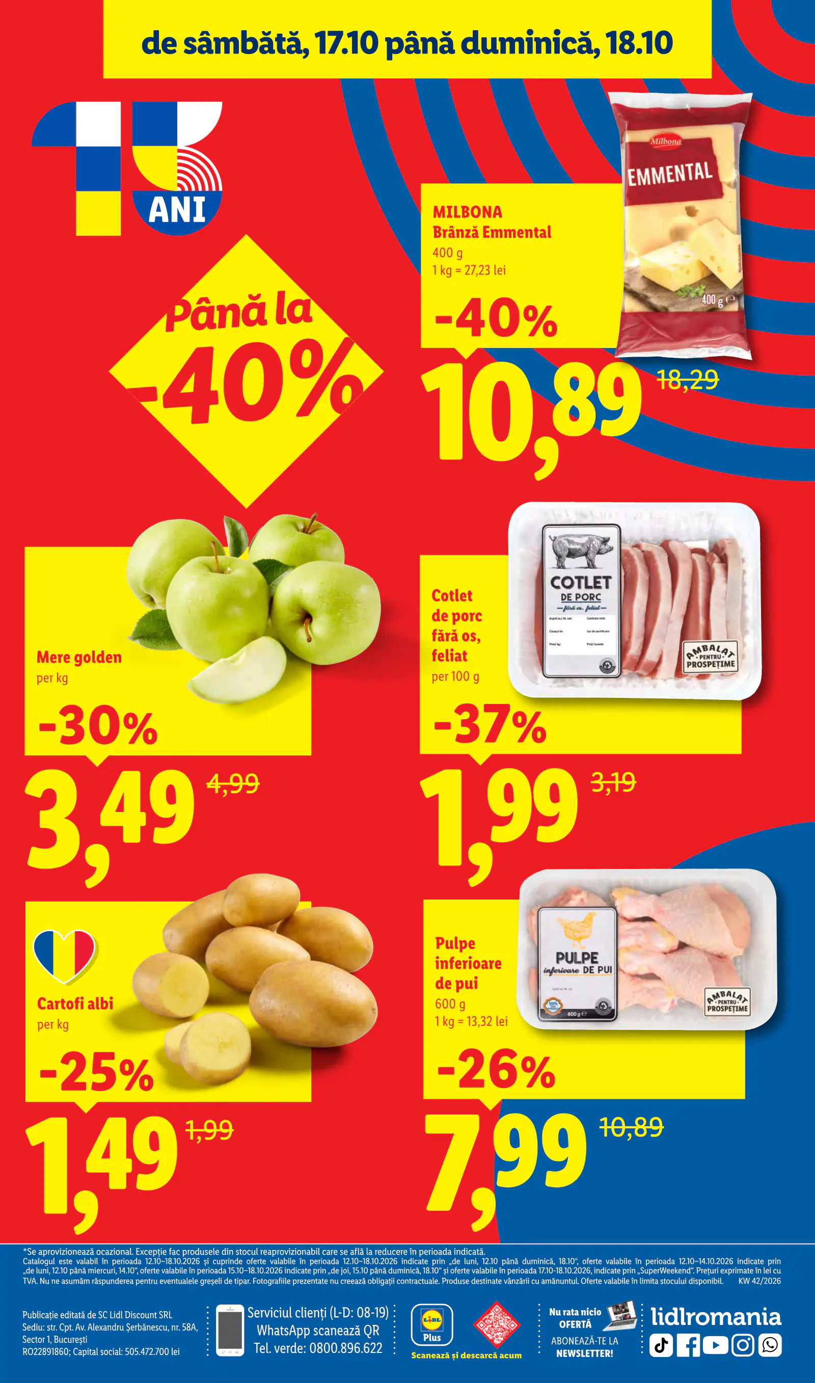 Lidl Románia Catalogul săptămânal, 88. oldal (okt. 12–18.)