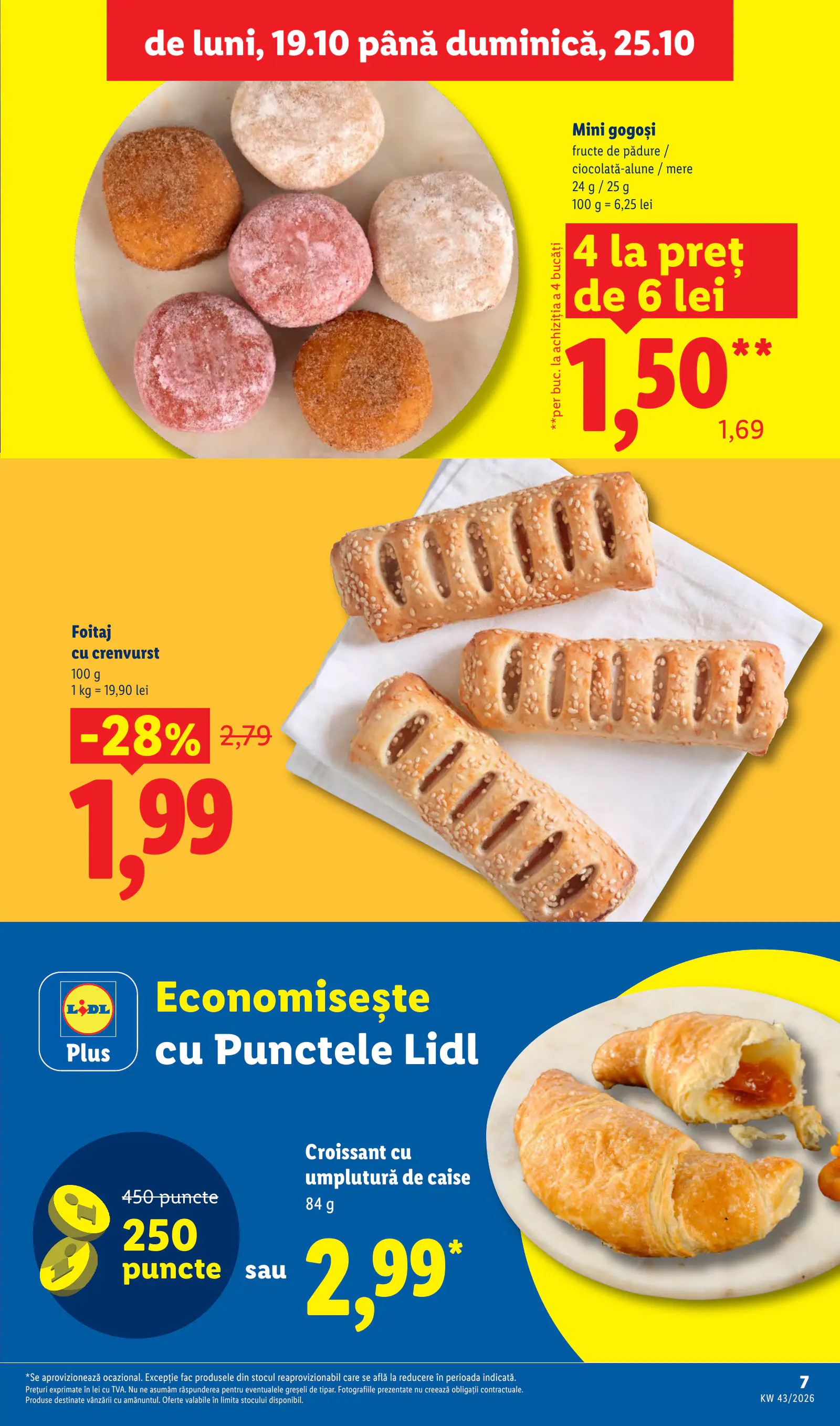 Lidl Románia Catalogul săptămânal, 7. oldal (okt. 19–25.)