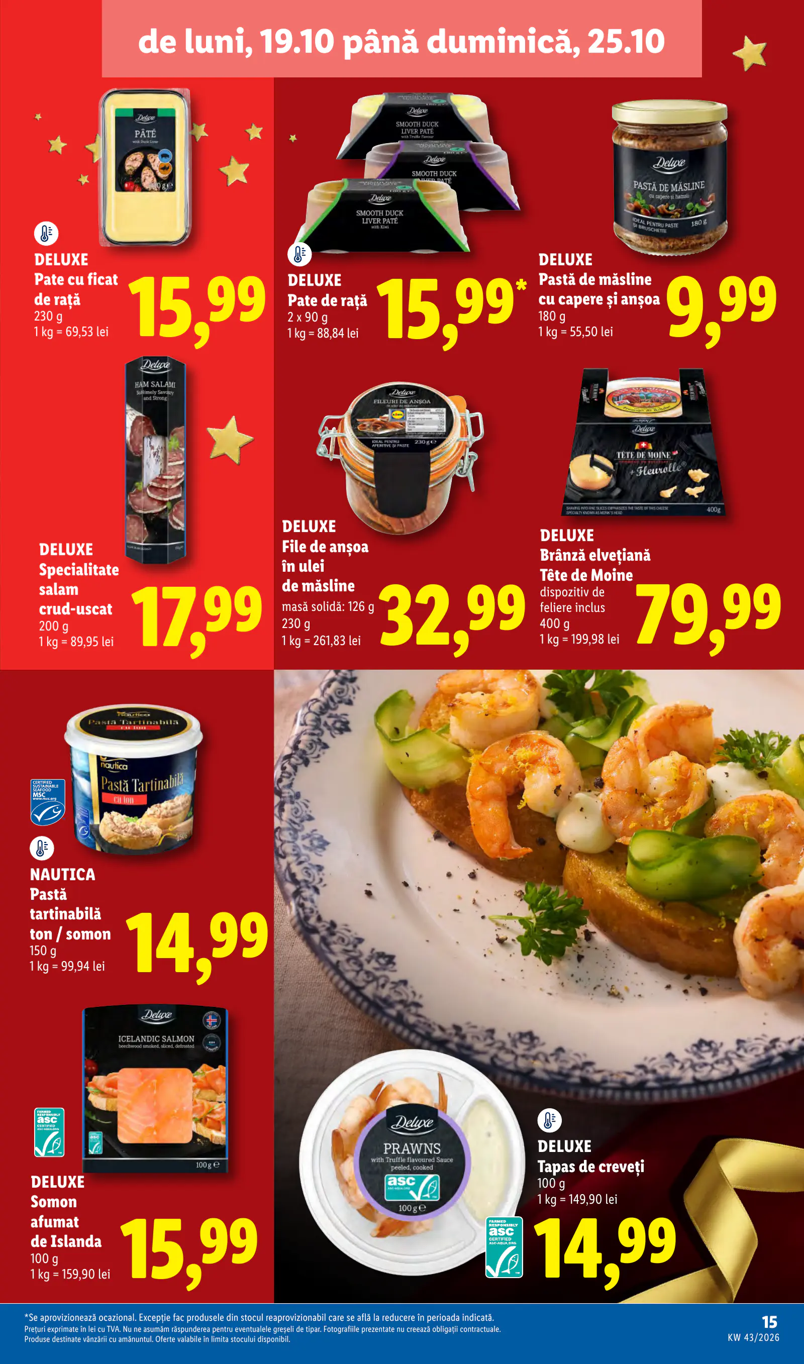 Lidl Románia Catalogul săptămânal, 15. oldal (okt. 19–25.)