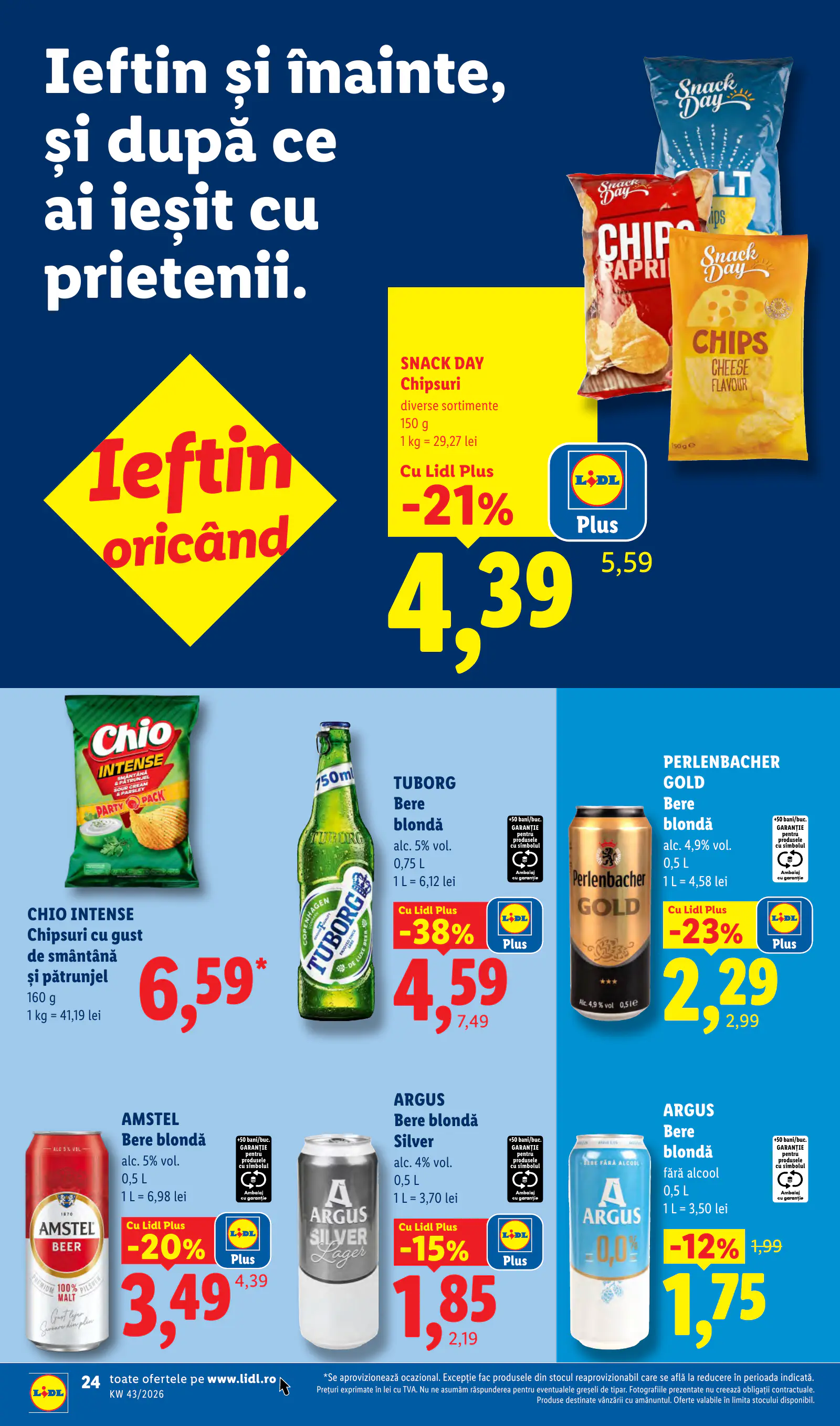 Lidl Románia Catalogul săptămânal, 24. oldal (okt. 19–25.)