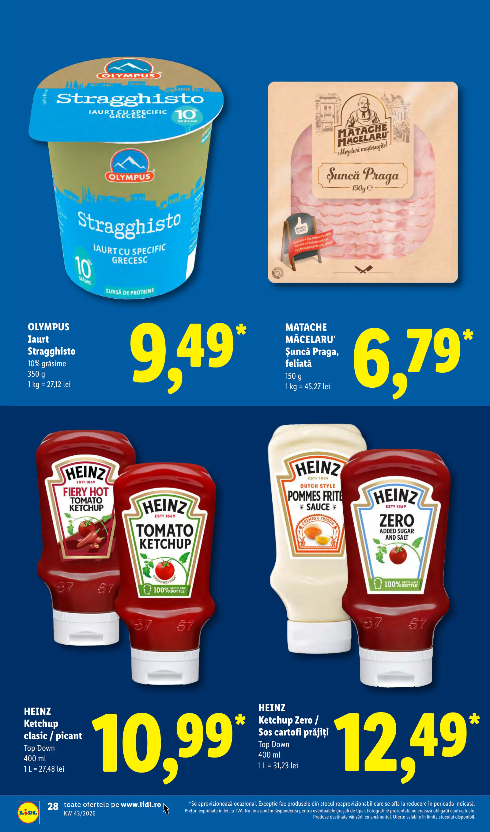 Lidl Románia Catalogul săptămânal, 28. oldal (okt. 19–25.)