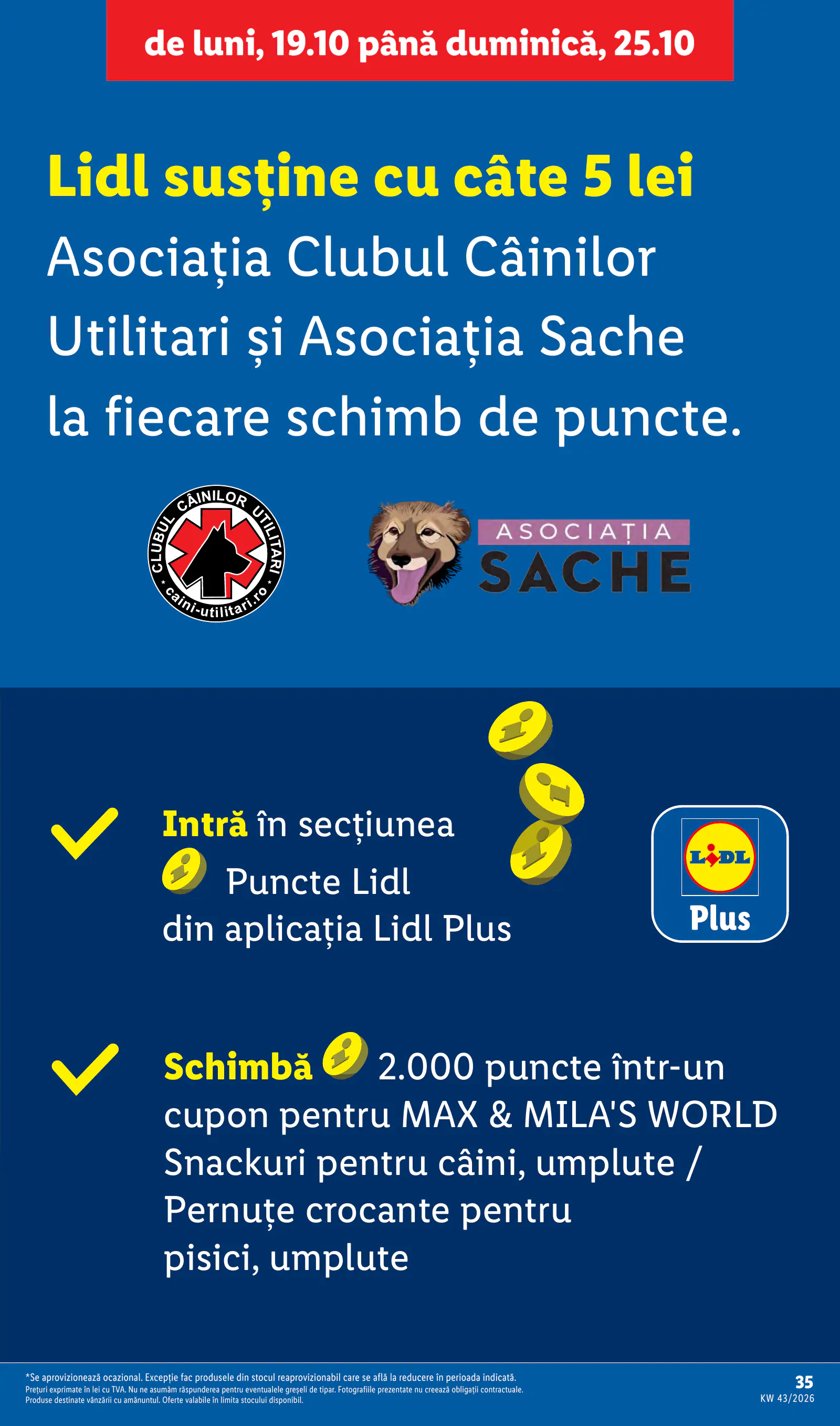 Lidl Románia Catalogul săptămânal, 35. oldal (okt. 19–25.)