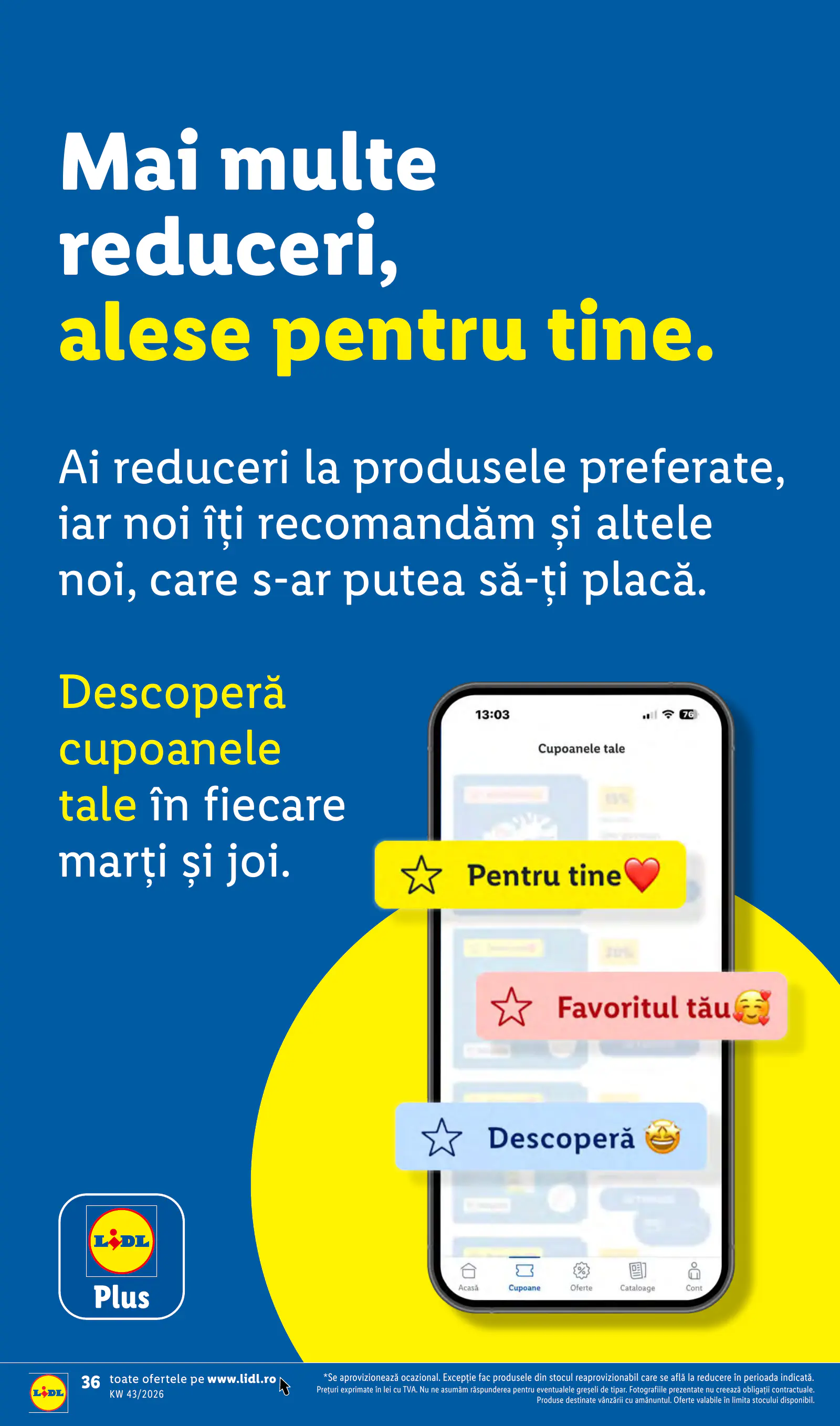 Lidl Románia Catalogul săptămânal, 36. oldal (okt. 19–25.)