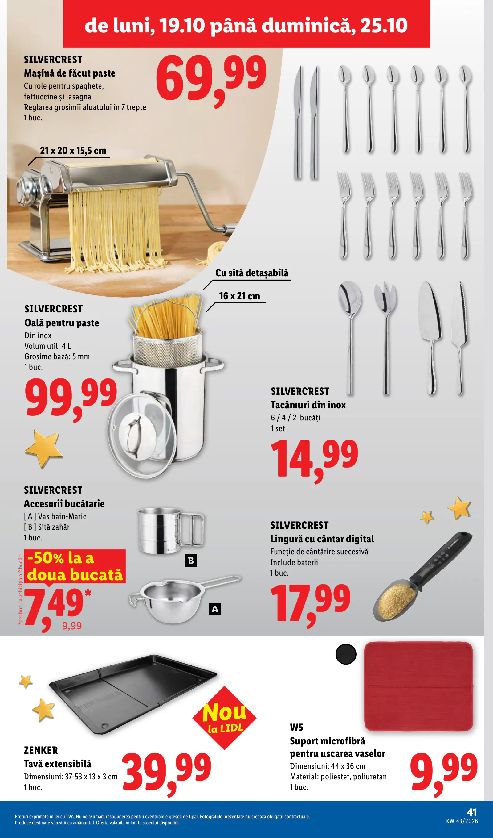 Lidl Románia Catalogul săptămânal, 41. oldal (okt. 19–25.)