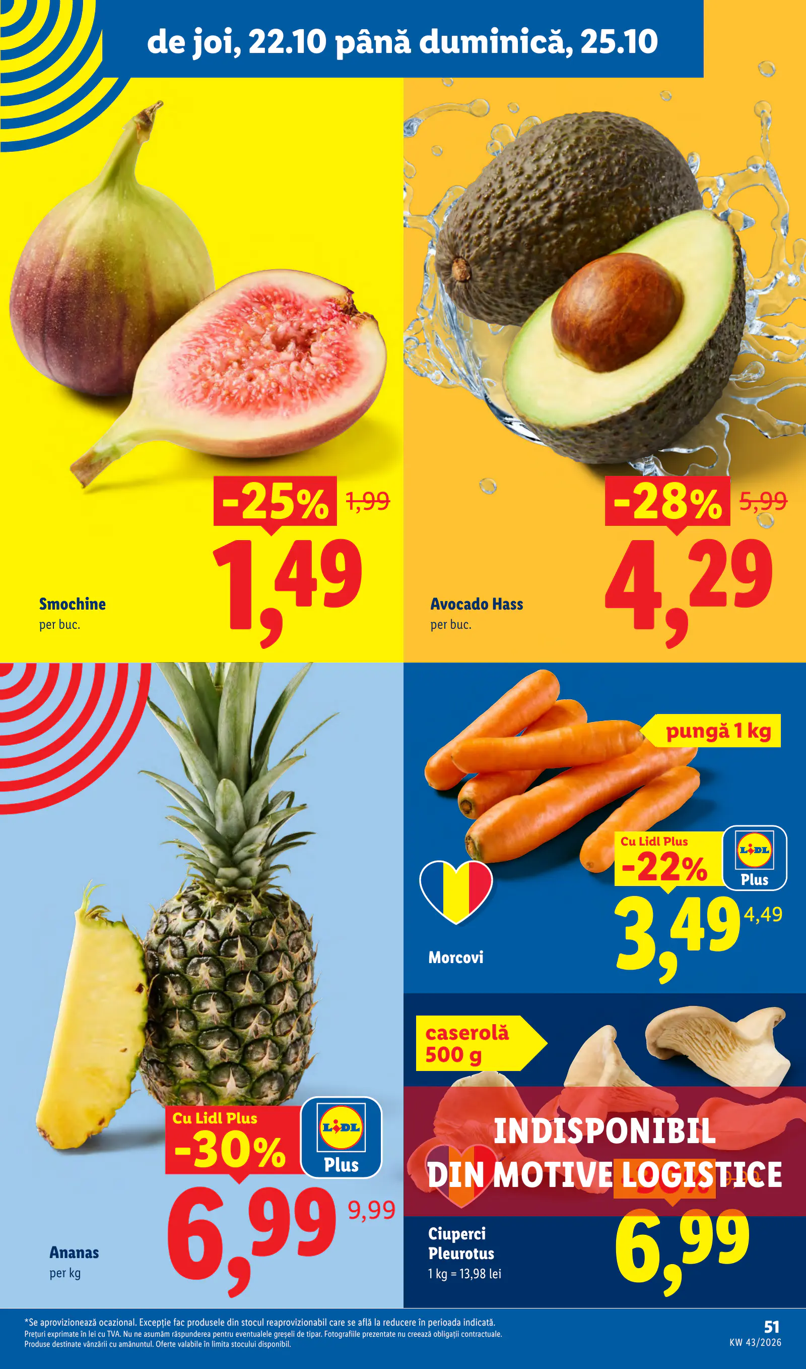 Lidl Románia Catalogul săptămânal, 51. oldal (okt. 19–25.)