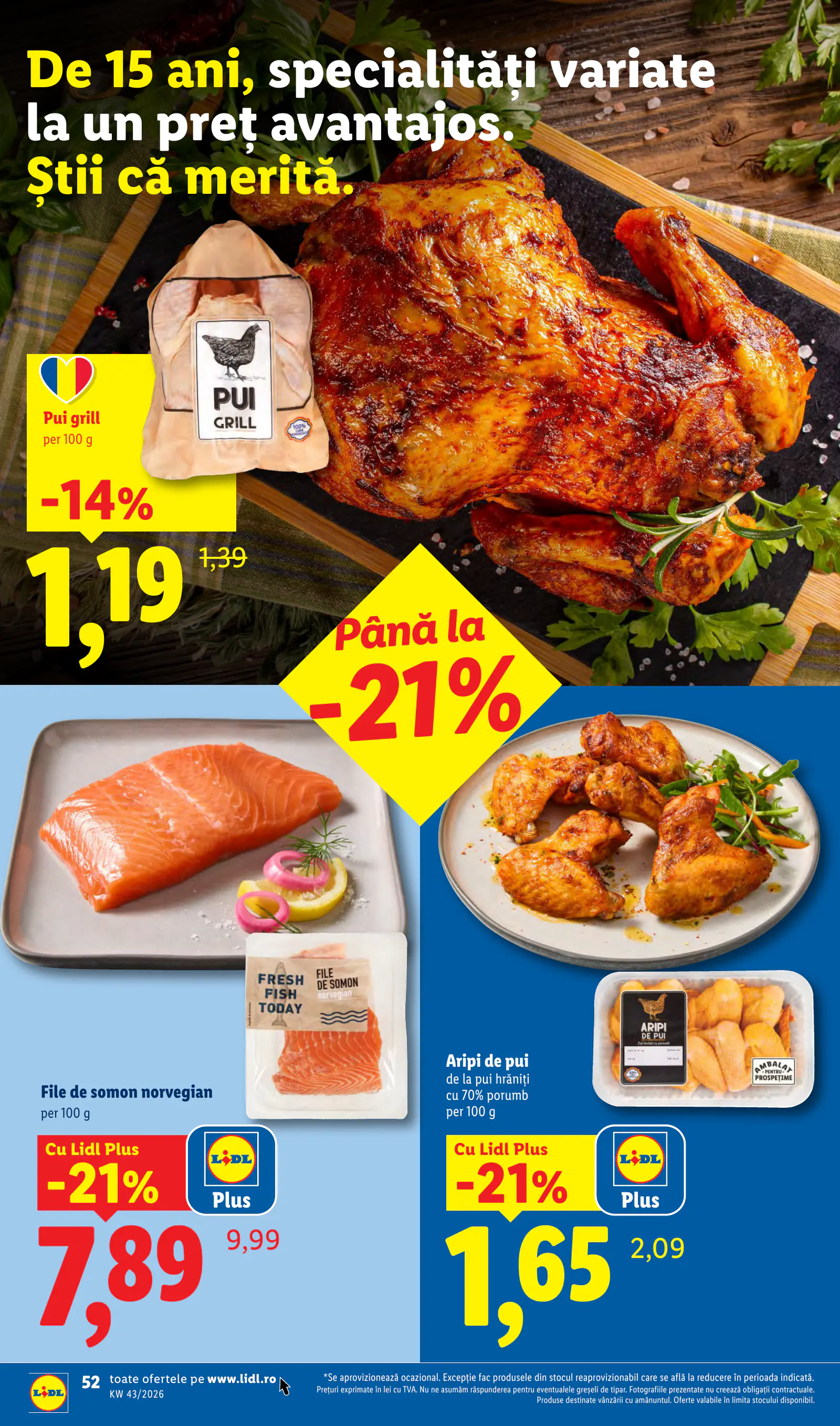 Lidl Románia Catalogul săptămânal, 52. oldal (okt. 19–25.)