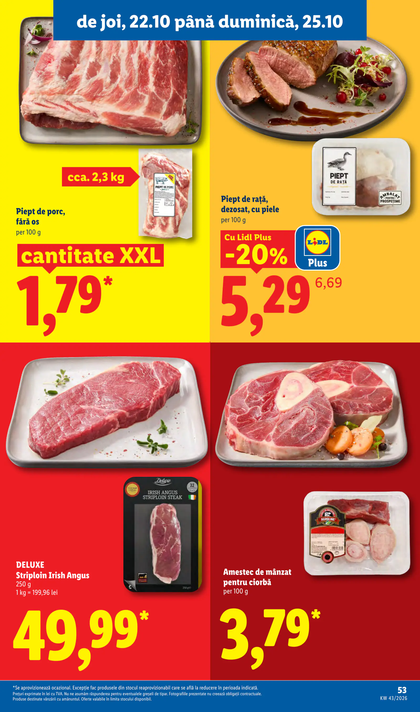 Lidl Románia Catalogul săptămânal, 53. oldal (okt. 19–25.)