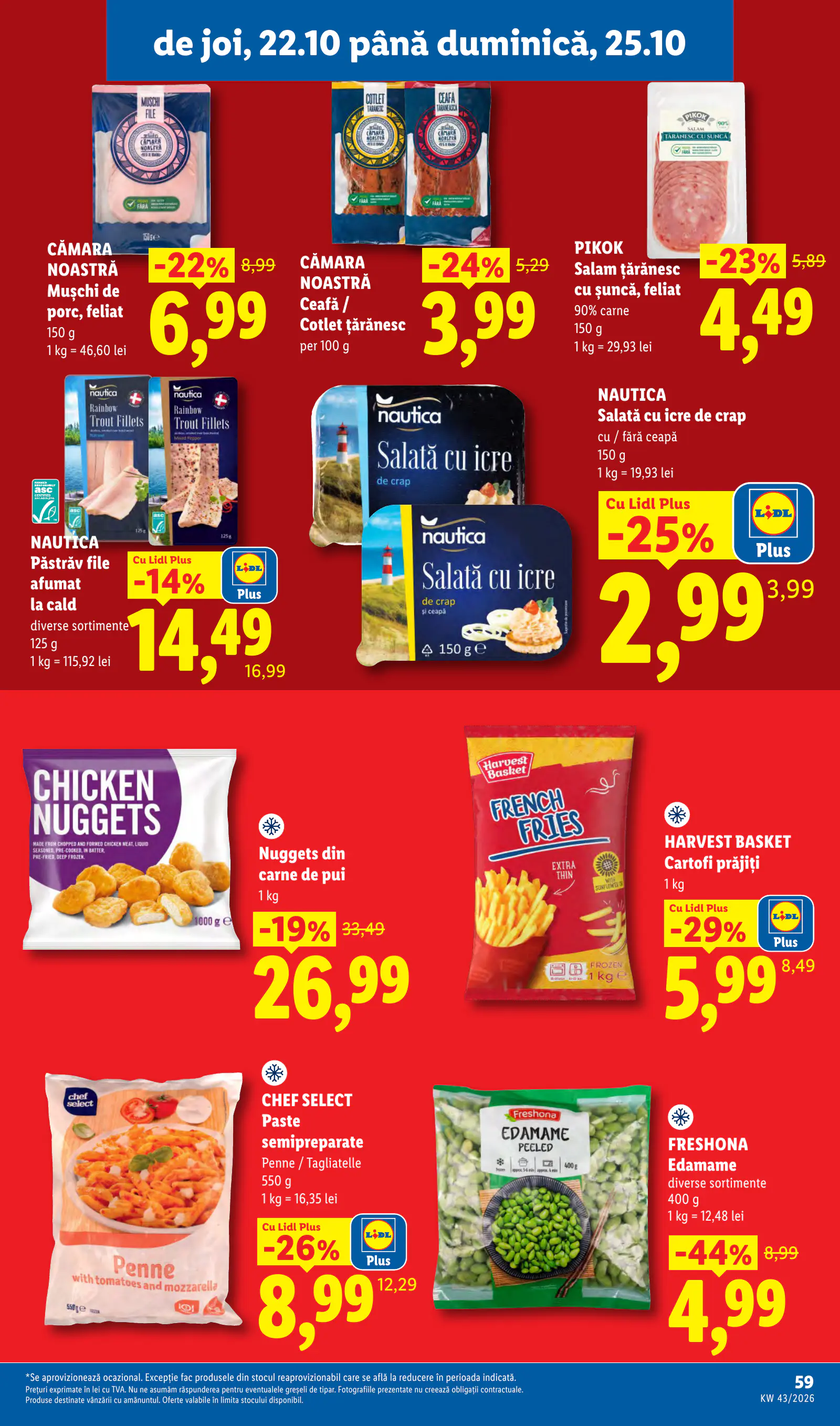 Lidl Románia Catalogul săptămânal, 59. oldal (okt. 19–25.)