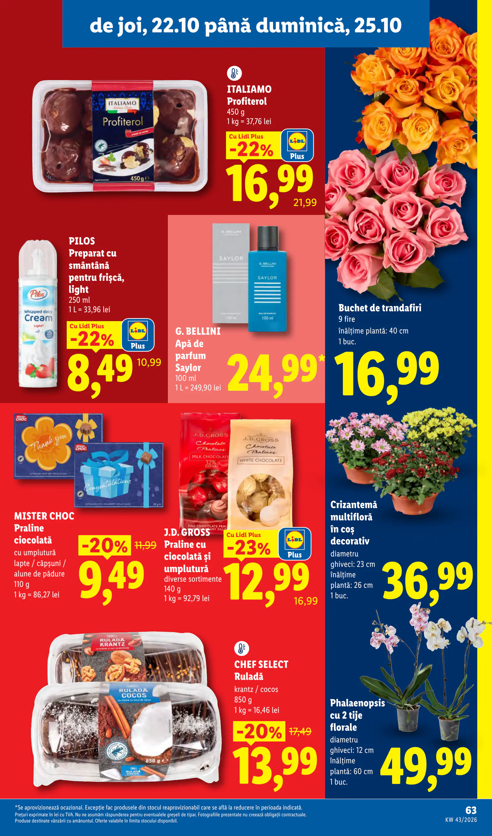 Lidl Románia Catalogul săptămânal, 63. oldal (okt. 19–25.)