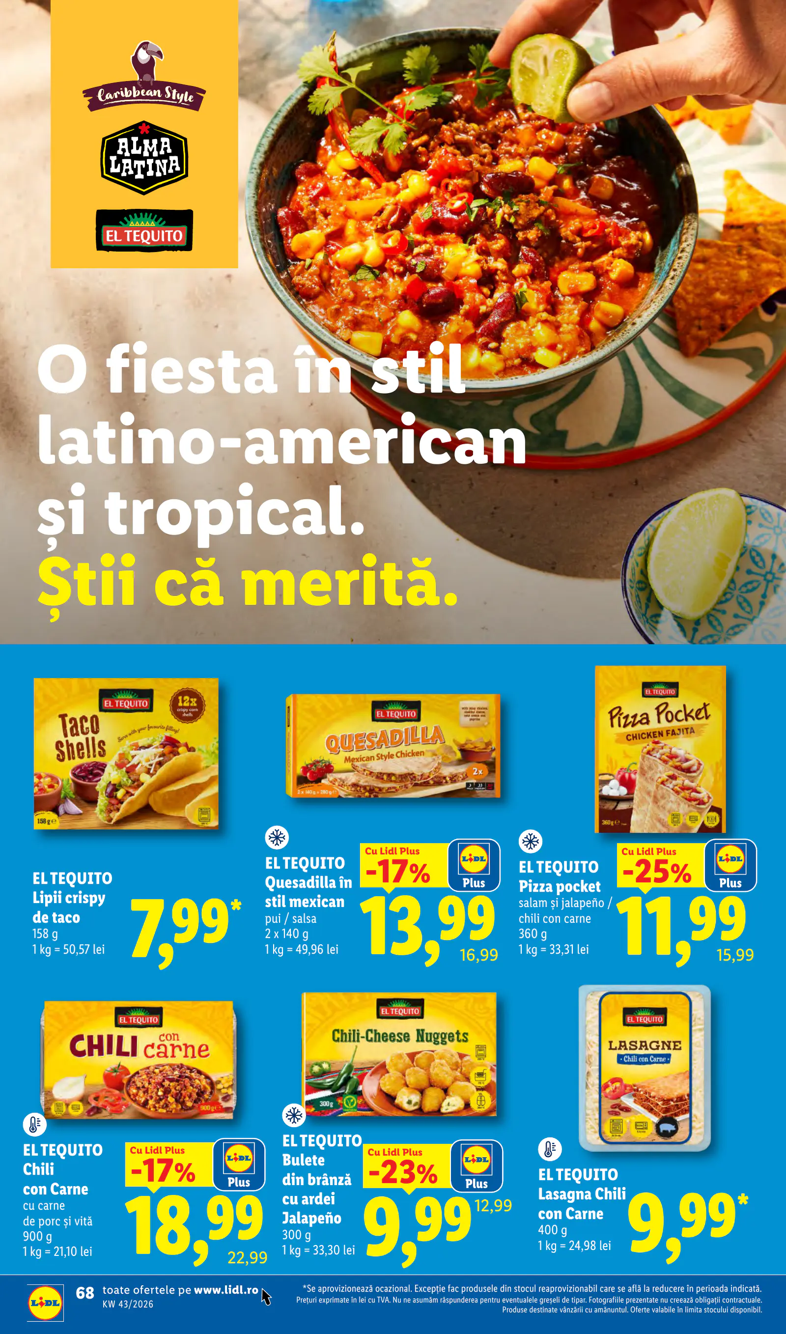 Lidl Románia Catalogul săptămânal, 68. oldal (okt. 19–25.)