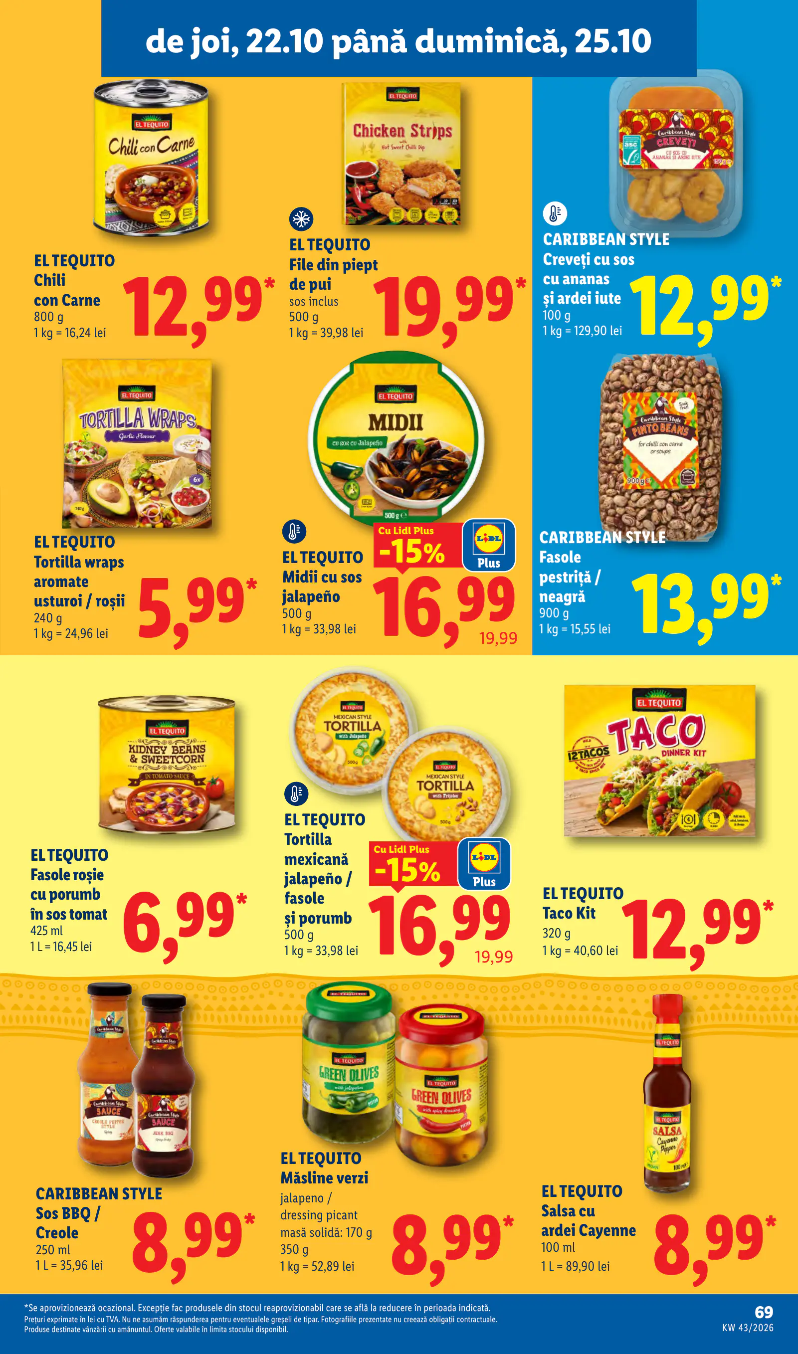 Lidl Románia Catalogul săptămânal, 69. oldal (okt. 19–25.)