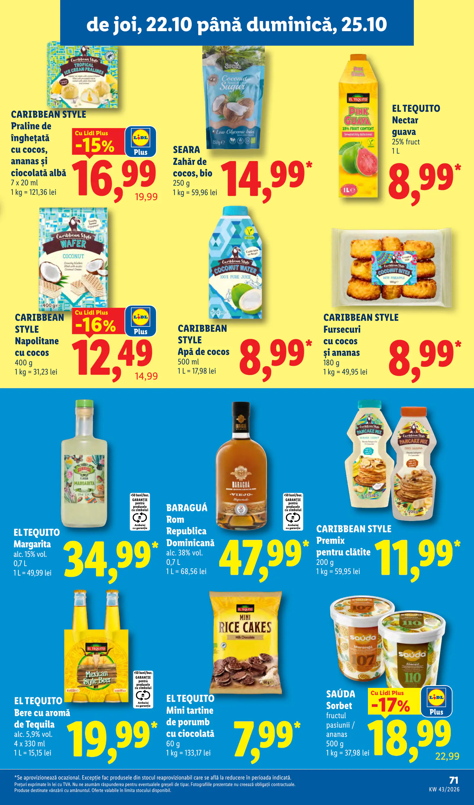 Lidl Románia Catalogul săptămânal, 71. oldal (okt. 19–25.)