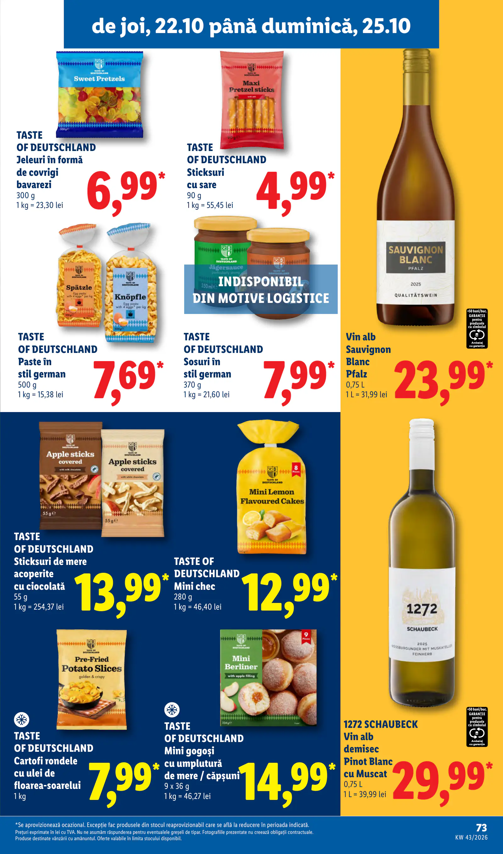 Lidl Románia Catalogul săptămânal, 73. oldal (okt. 19–25.)