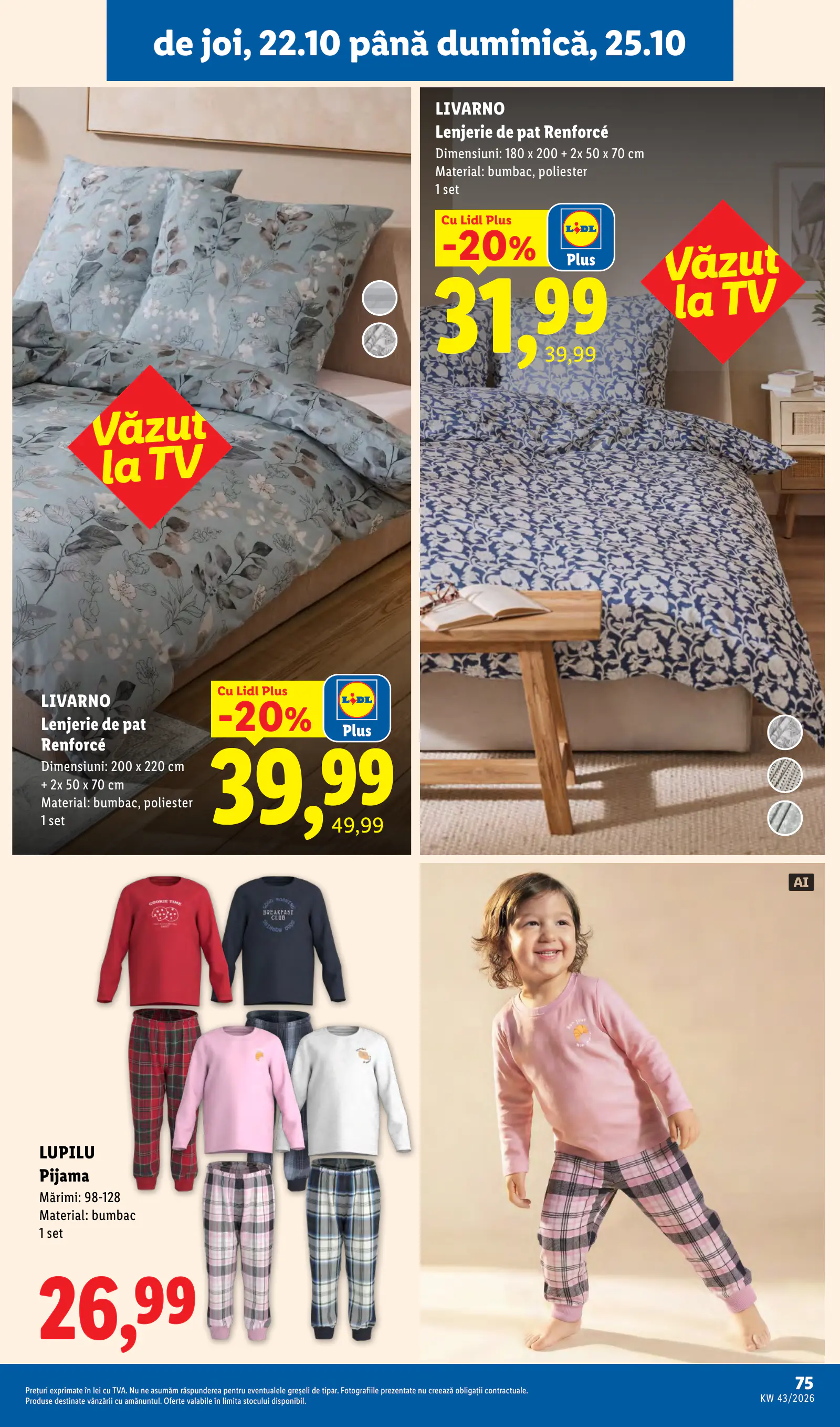 Lidl Románia Catalogul săptămânal, 75. oldal (okt. 19–25.)