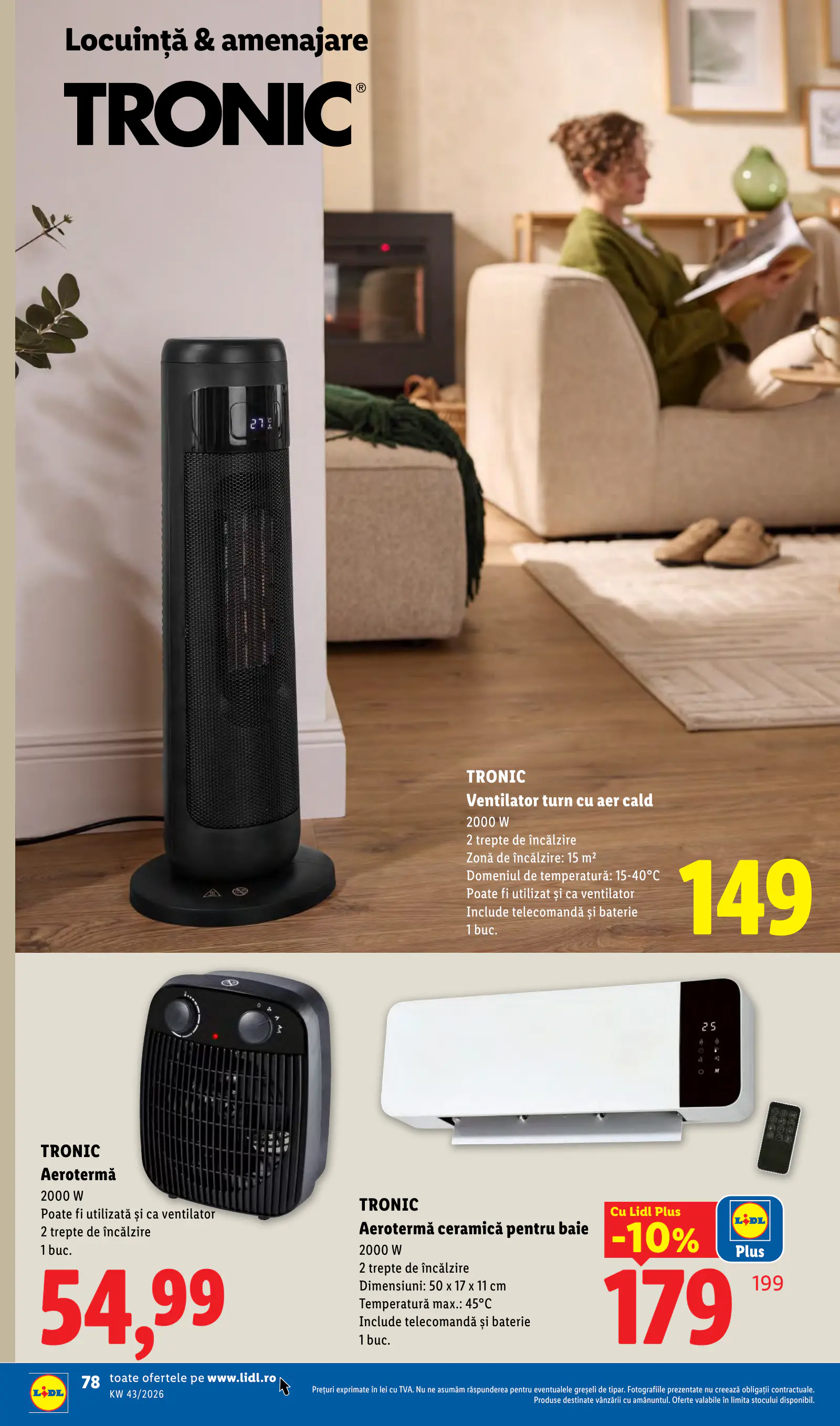 Lidl Románia Catalogul săptămânal, 78. oldal (okt. 19–25.)