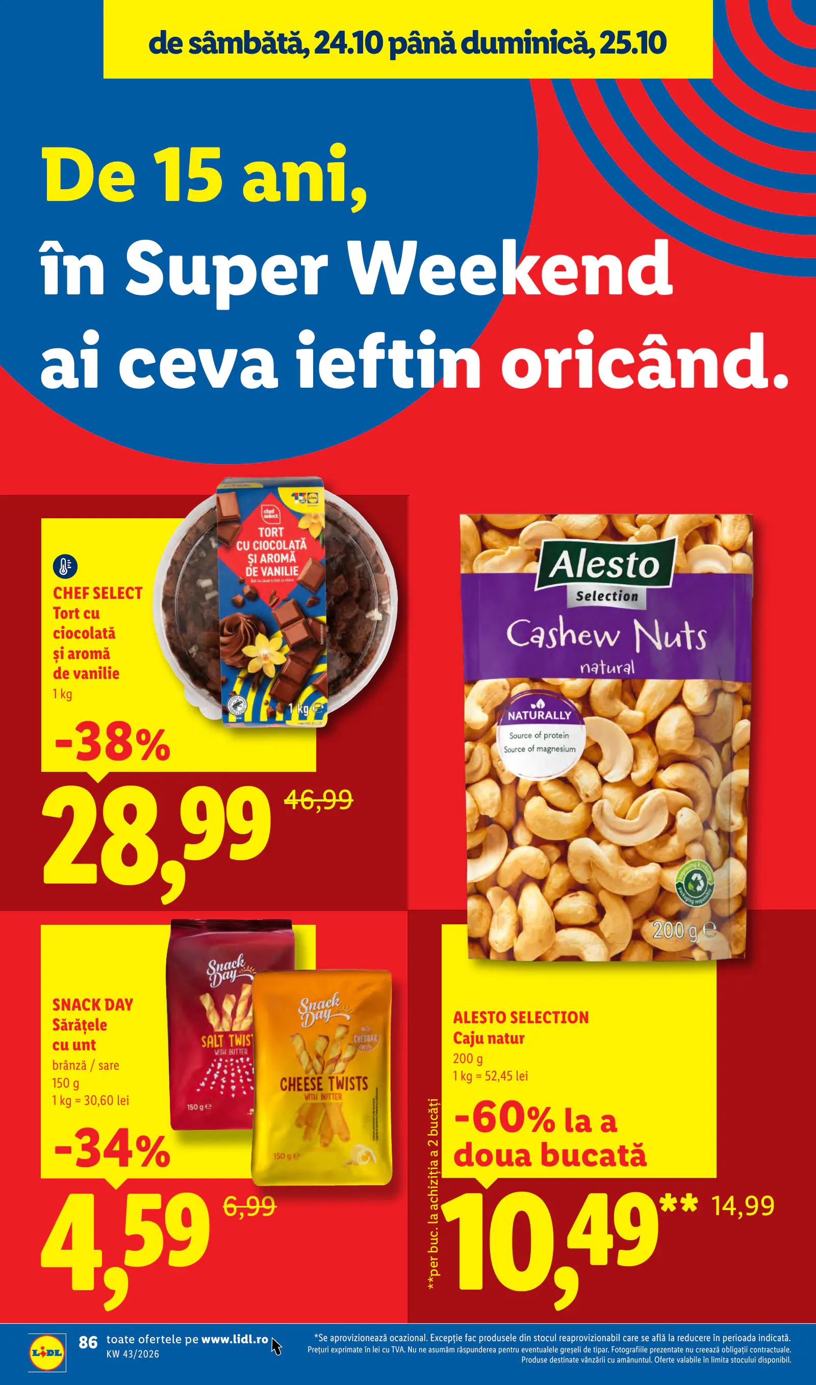 Lidl Románia Catalogul săptămânal, 86. oldal (okt. 19–25.)