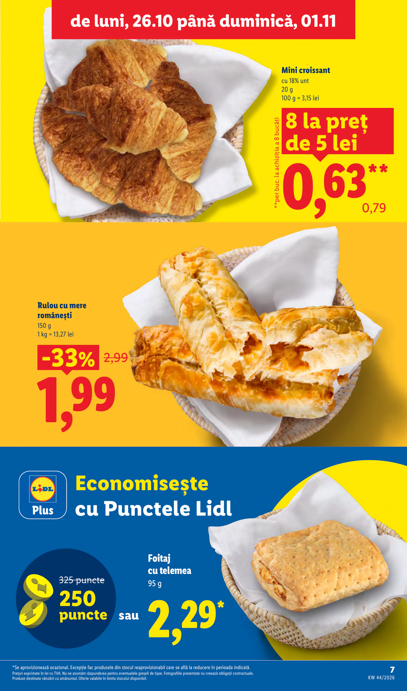 Lidl Románia Catalogul săptămânal, 7. oldal (okt. 26. – nov. 1.)