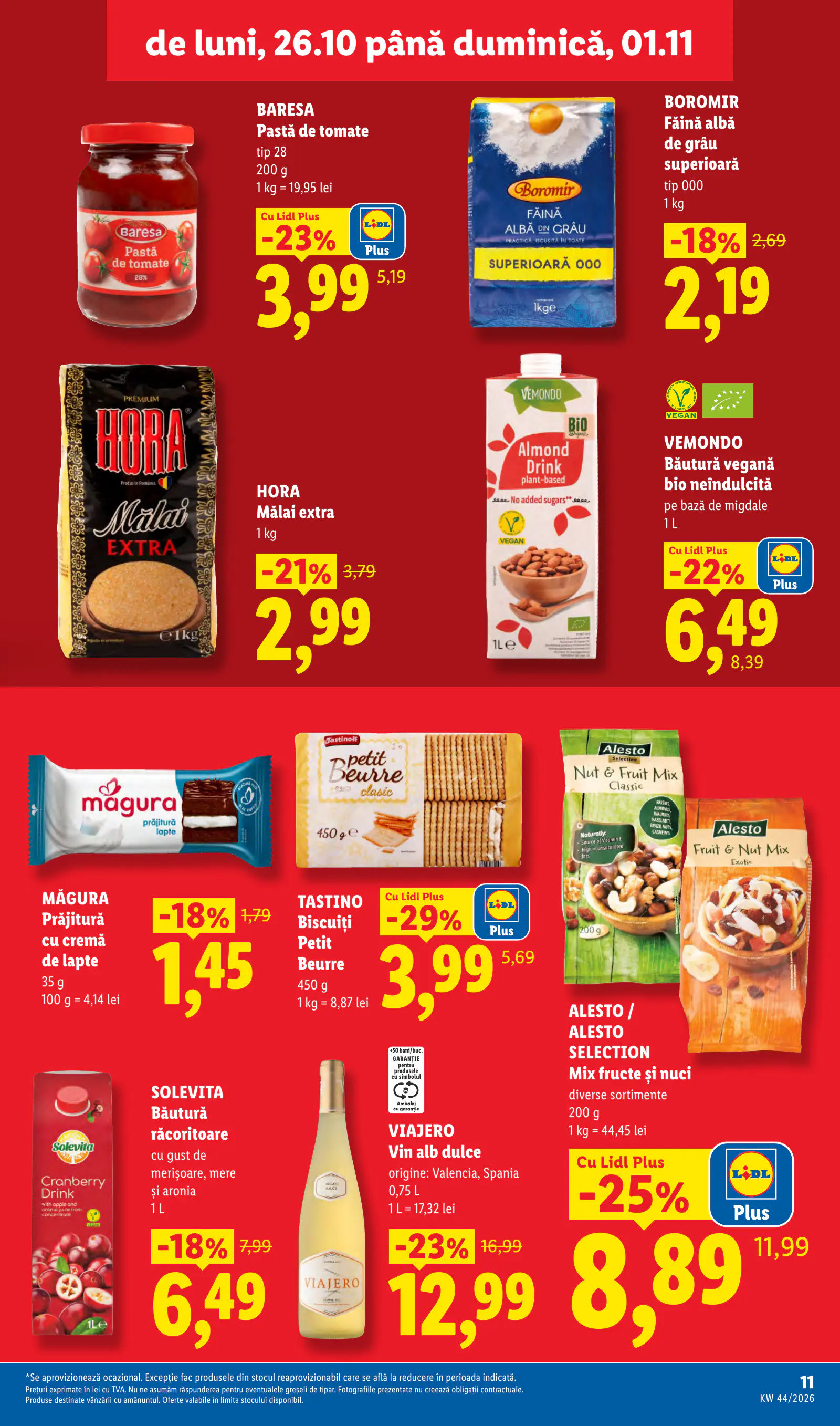 Lidl Románia Catalogul săptămânal, 11. oldal (okt. 26. – nov. 1.)