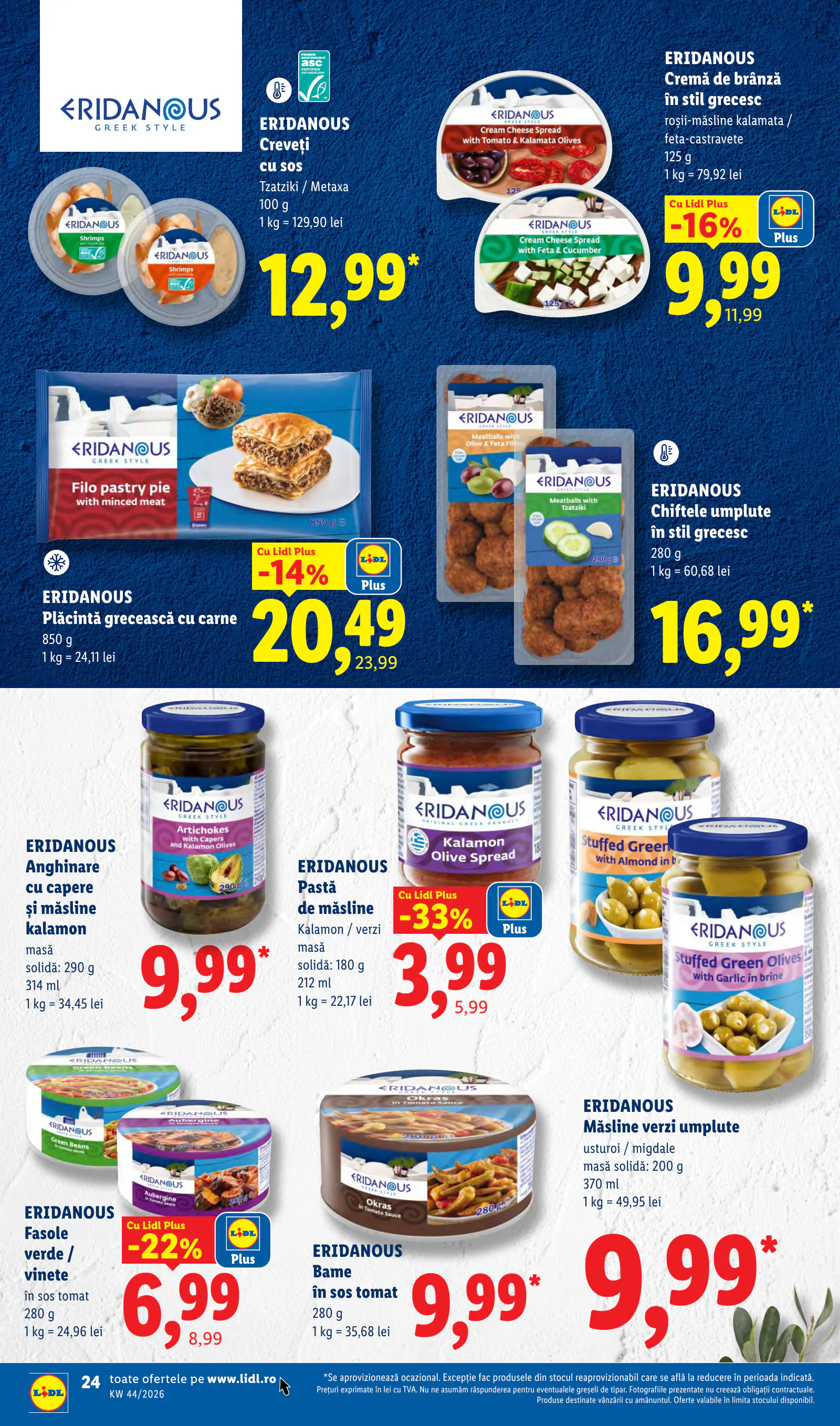 Lidl Románia Catalogul săptămânal, 24. oldal (okt. 26. – nov. 1.)
