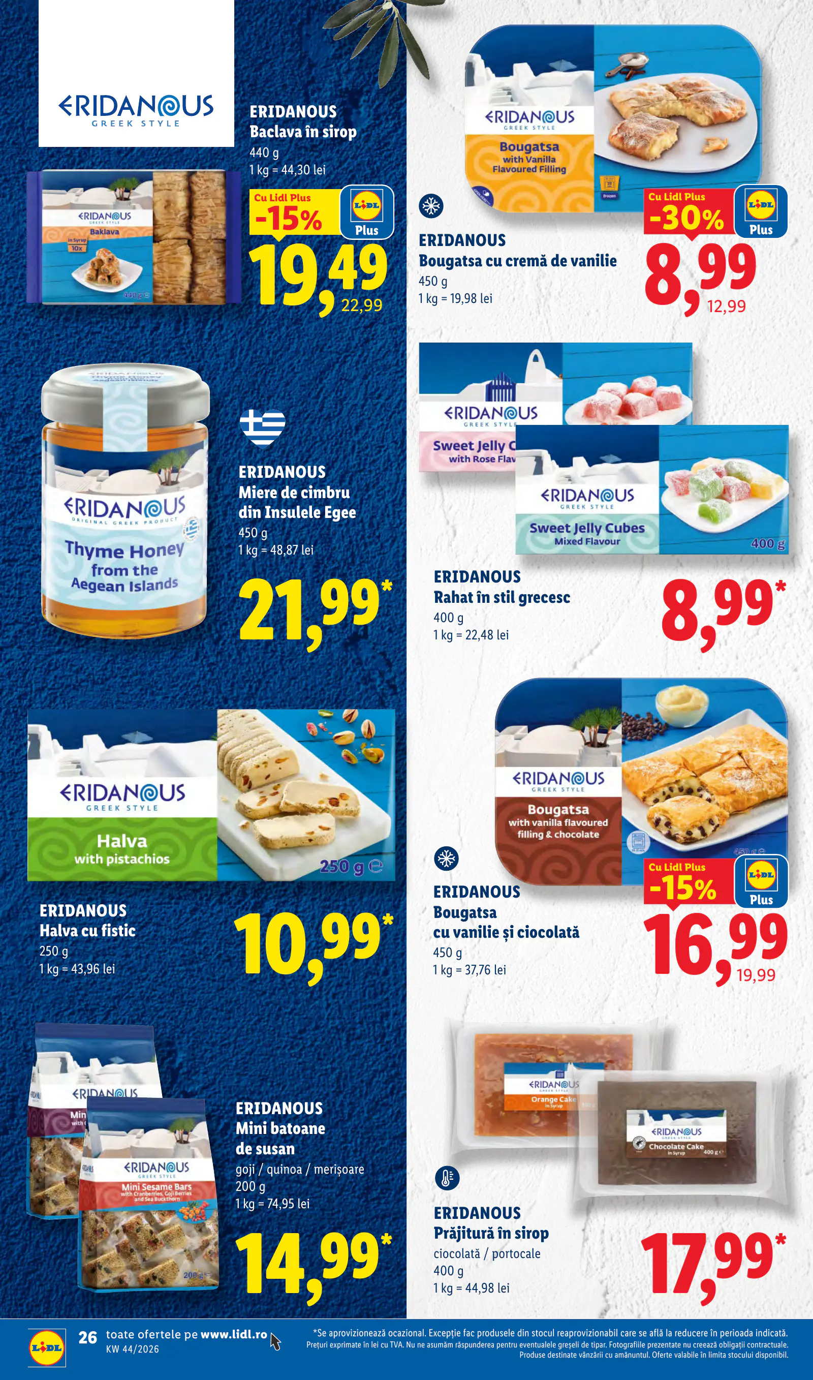 Lidl Románia Catalogul săptămânal, 26. oldal (okt. 26. – nov. 1.)