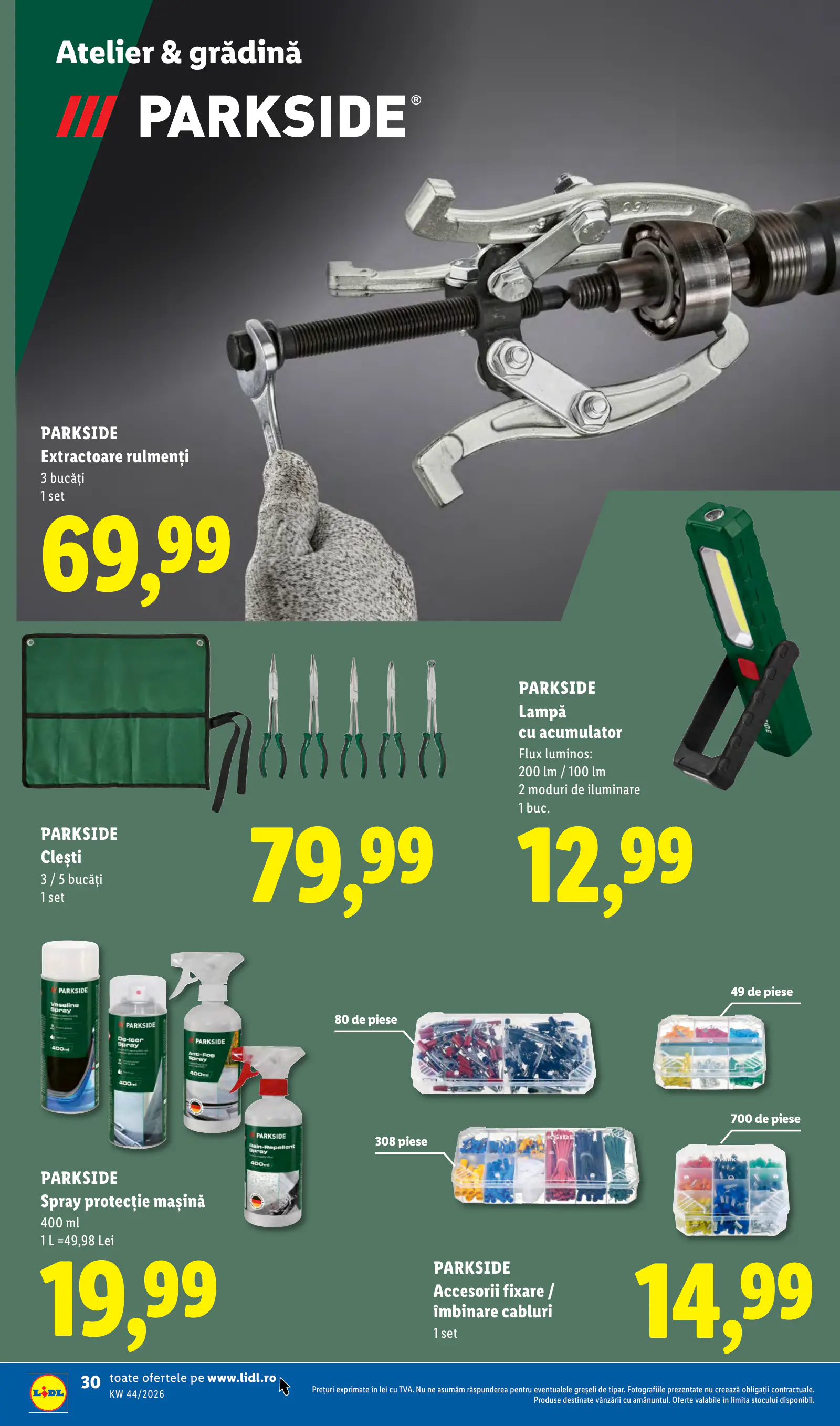 Lidl Románia Catalogul săptămânal, 30. oldal (okt. 26. – nov. 1.)