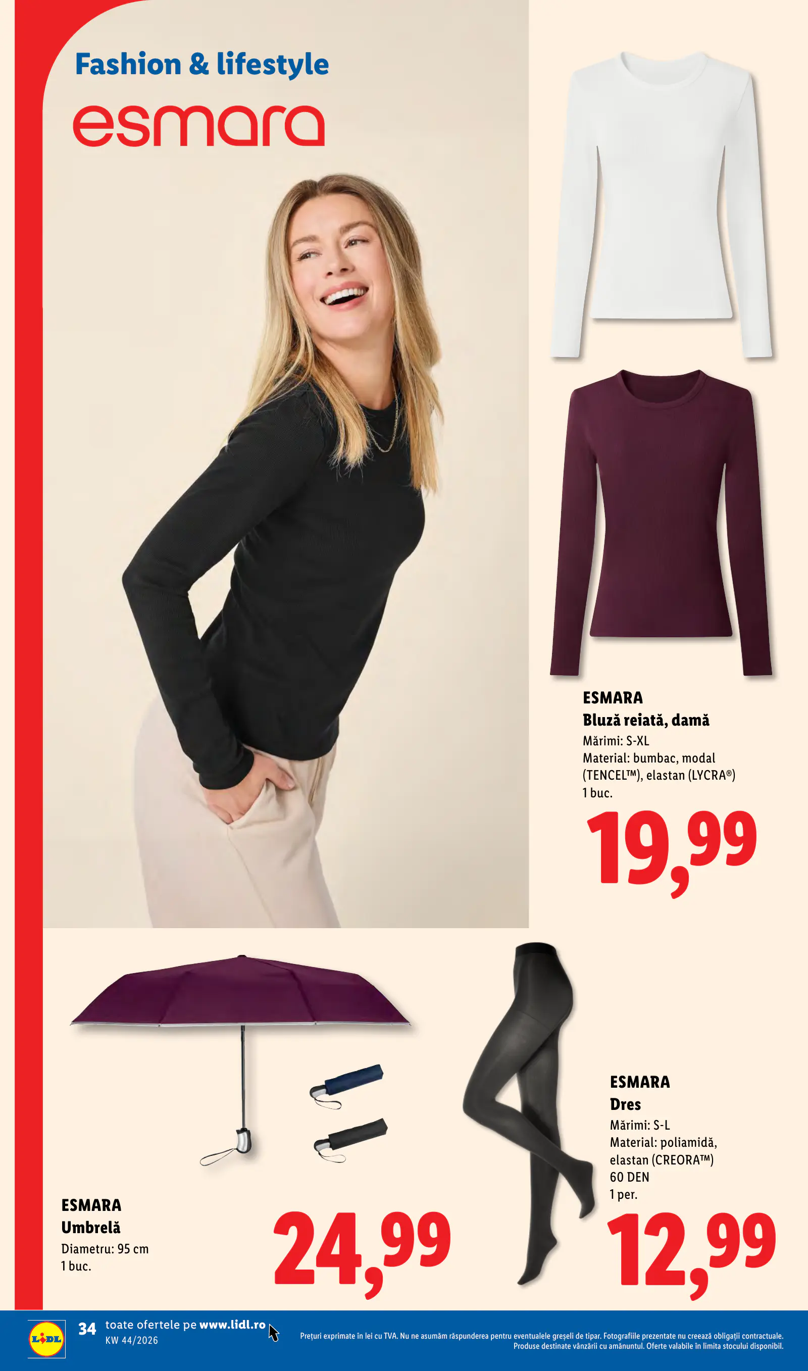 Lidl Románia Catalogul săptămânal, 34. oldal (okt. 26. – nov. 1.)