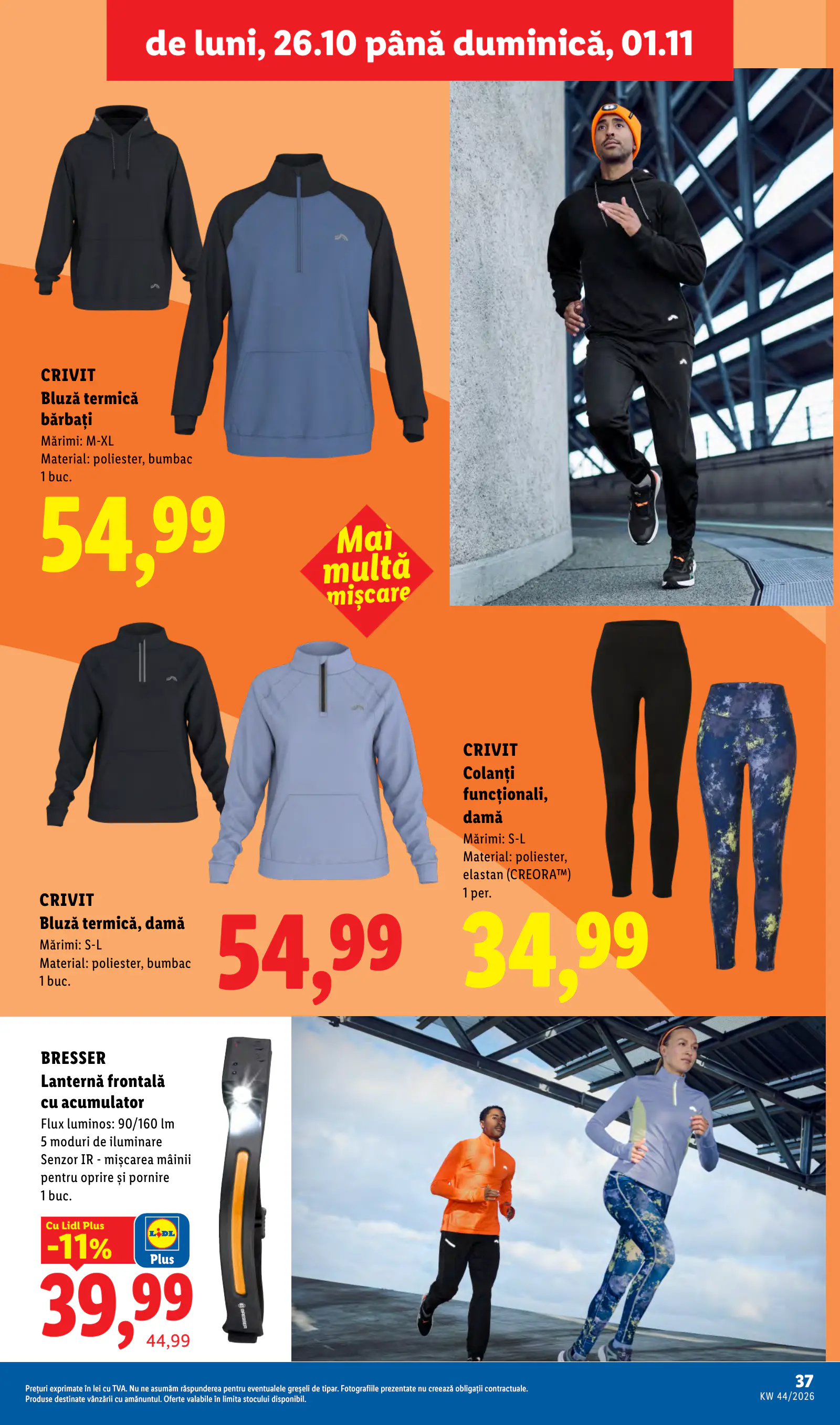 Lidl Románia Catalogul săptămânal, 37. oldal (okt. 26. – nov. 1.)