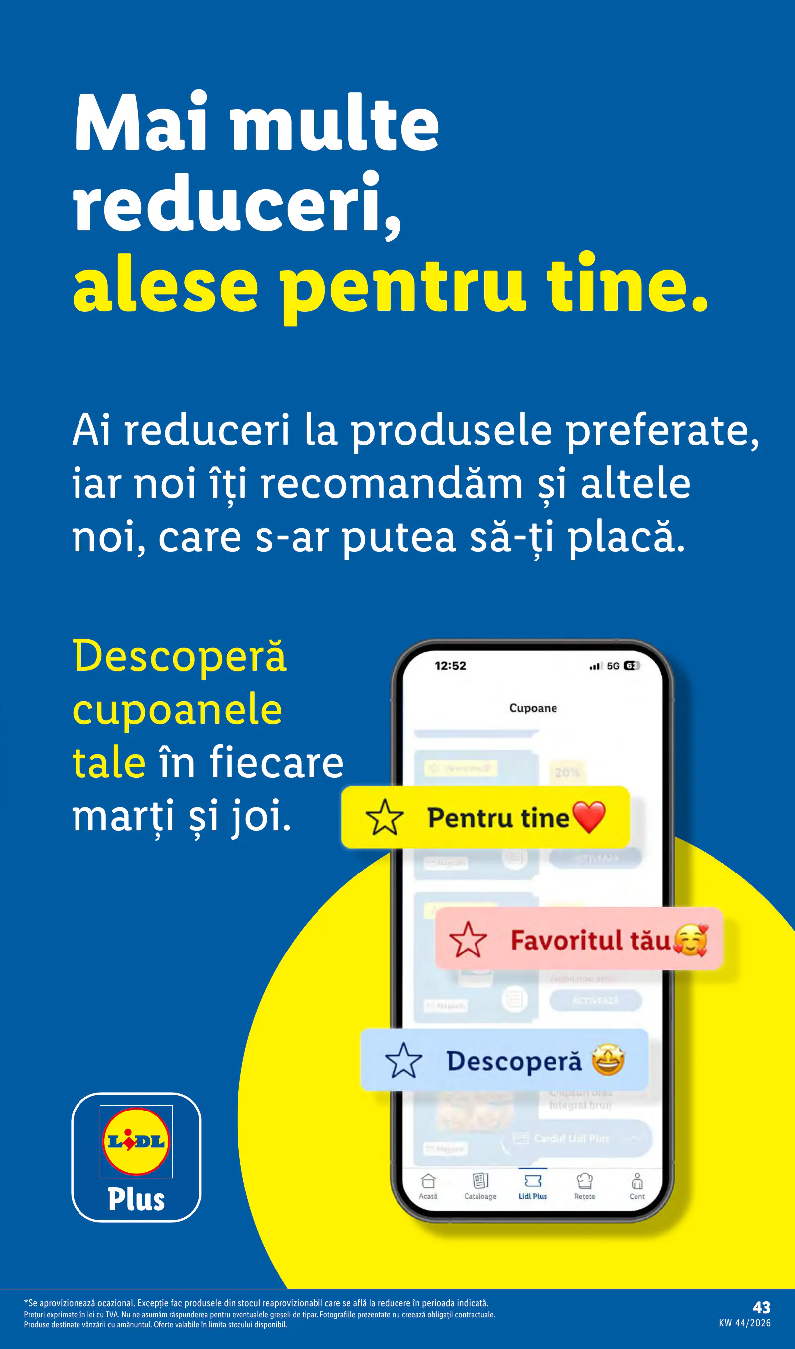 Lidl Románia Catalogul săptămânal, 43. oldal (okt. 26. – nov. 1.)