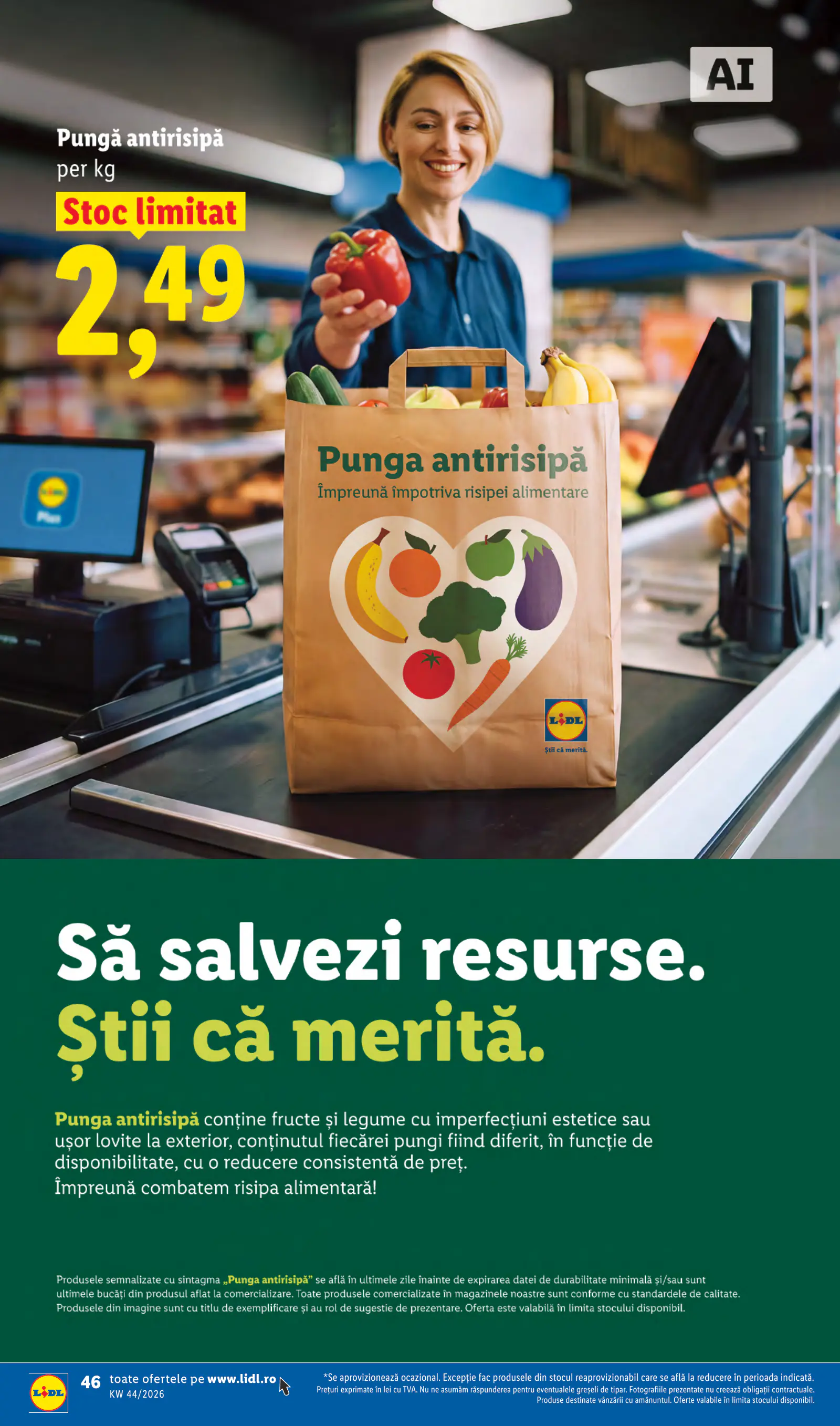Lidl Románia Catalogul săptămânal, 46. oldal (okt. 26. – nov. 1.)