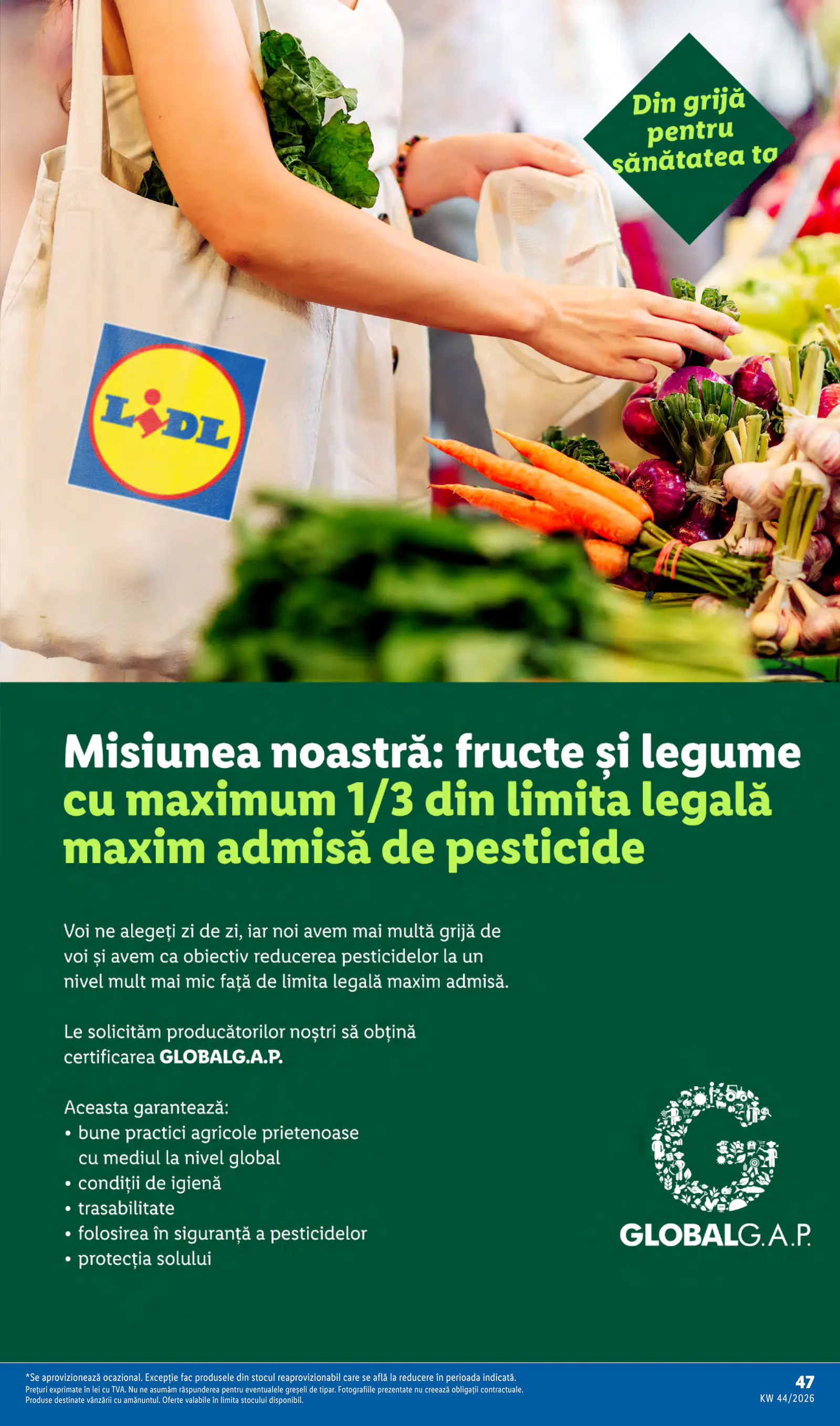 Lidl Románia Catalogul săptămânal, 47. oldal (okt. 26. – nov. 1.)