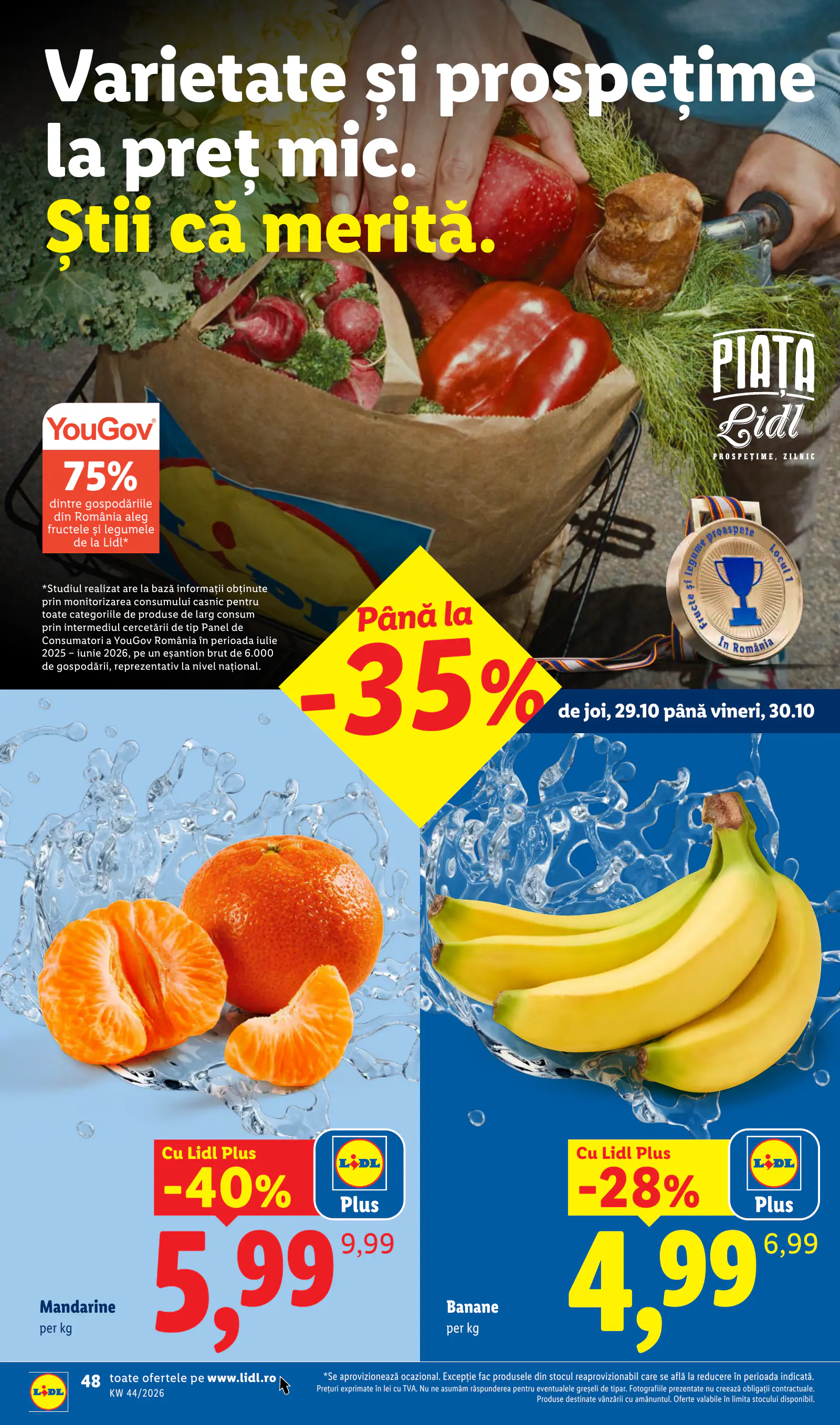 Lidl Románia Catalogul săptămânal, 48. oldal (okt. 26. – nov. 1.)