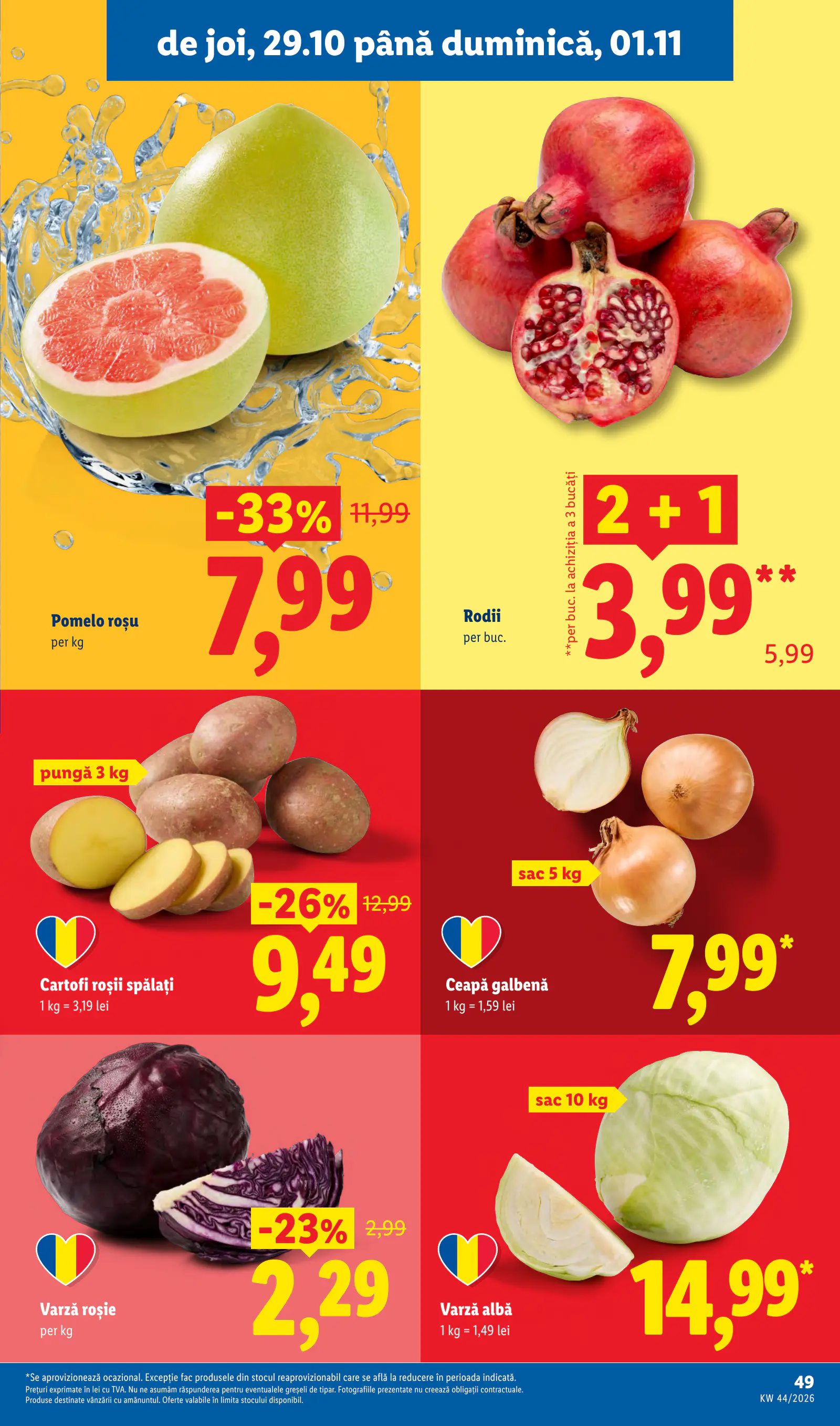 Lidl Románia Catalogul săptămânal, 49. oldal (okt. 26. – nov. 1.)