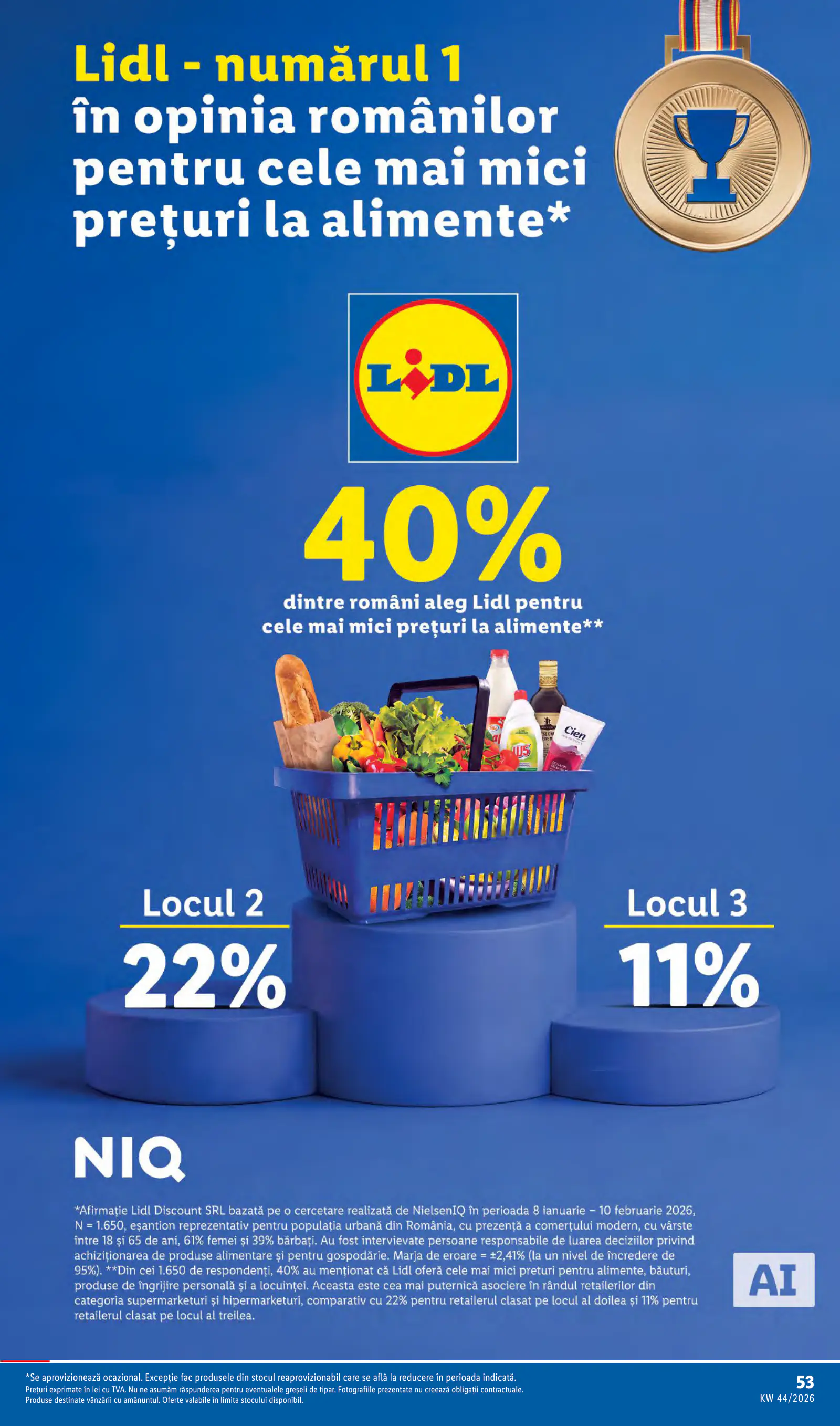 Lidl Románia Catalogul săptămânal, 53. oldal (okt. 26. – nov. 1.)