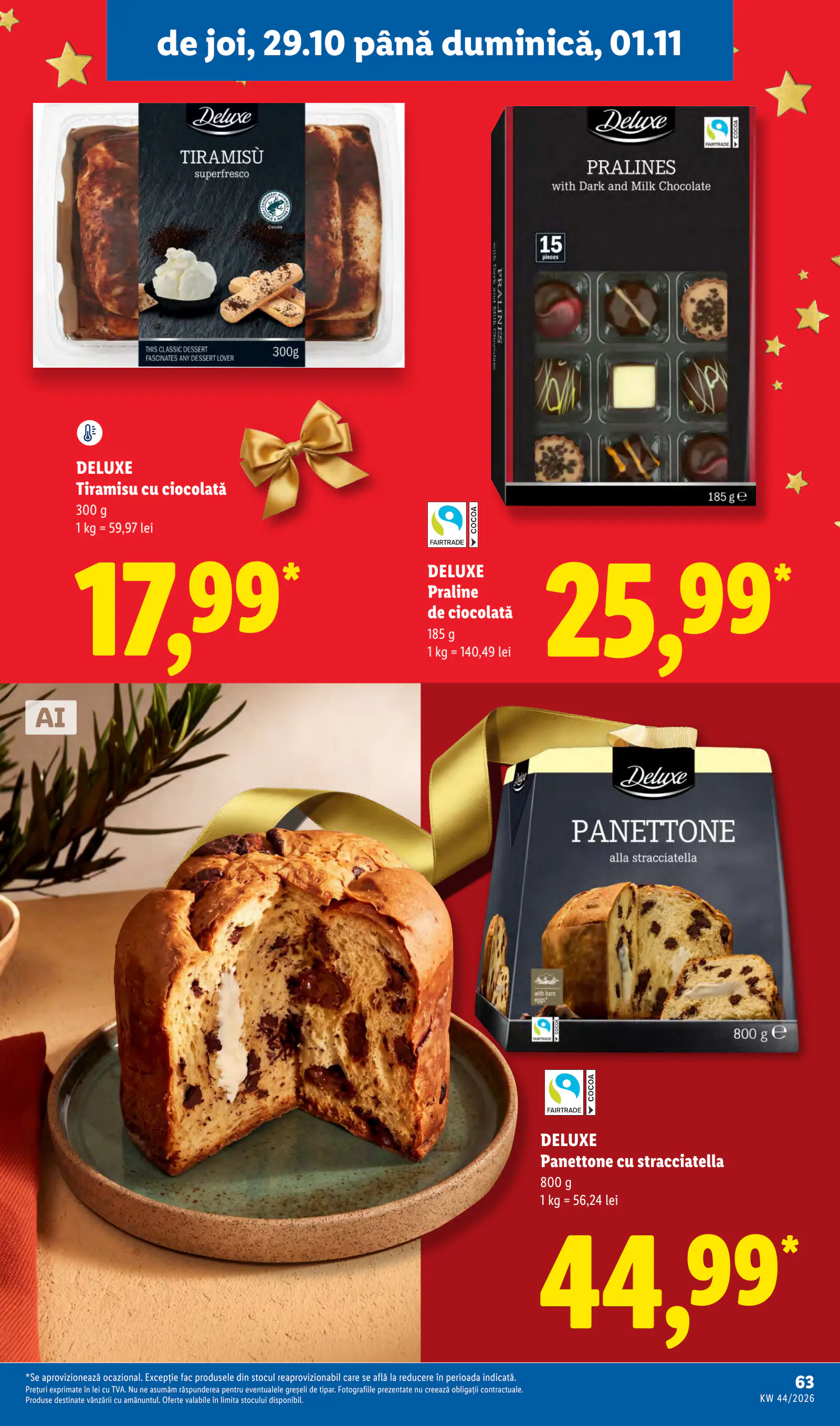 Lidl Románia Catalogul săptămânal, 63. oldal (okt. 26. – nov. 1.)
