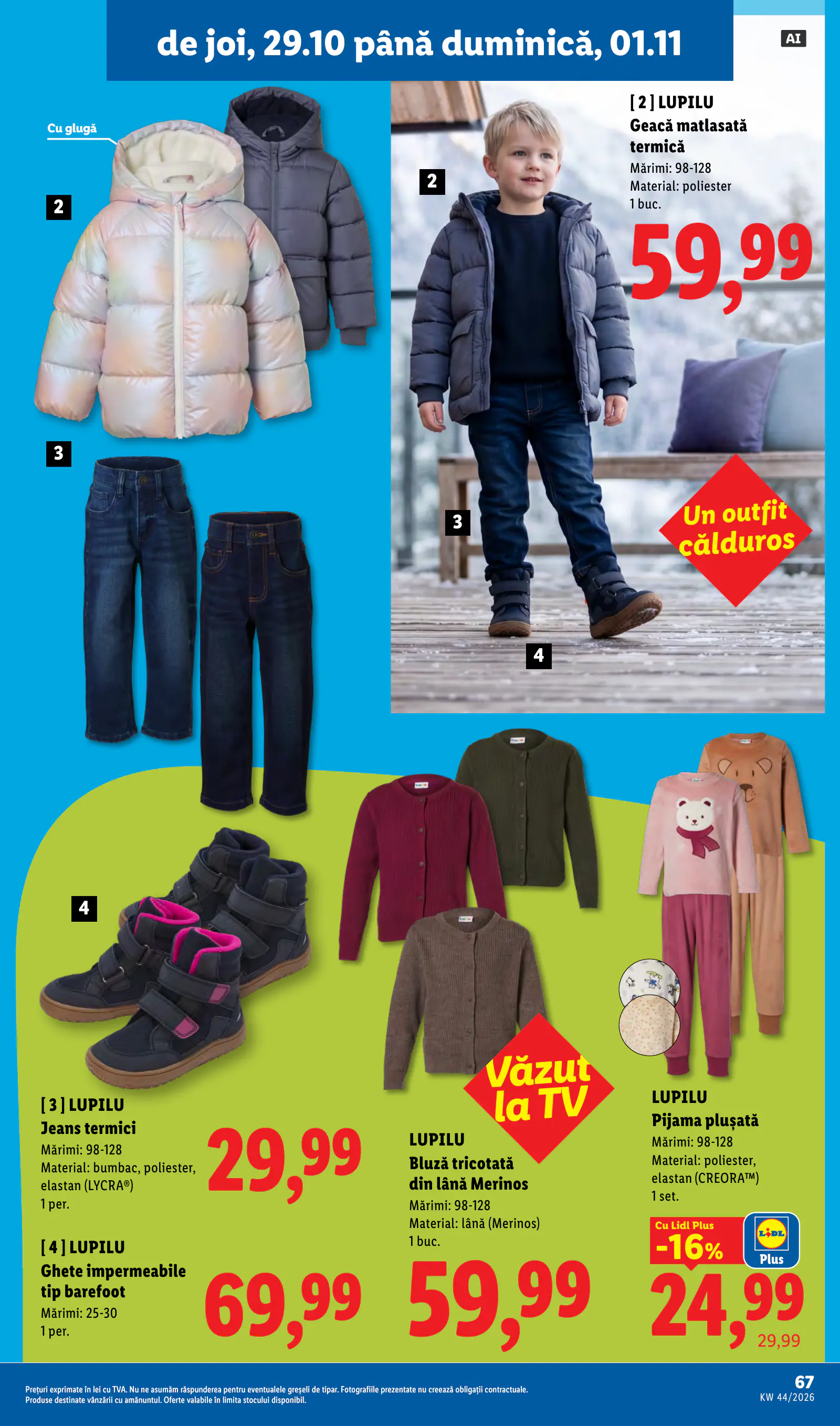 Lidl Románia Catalogul săptămânal, 67. oldal (okt. 26. – nov. 1.)