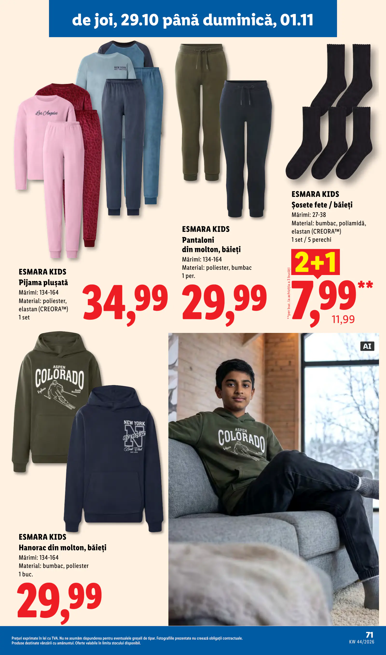 Lidl Románia Catalogul săptămânal, 71. oldal (okt. 26. – nov. 1.)