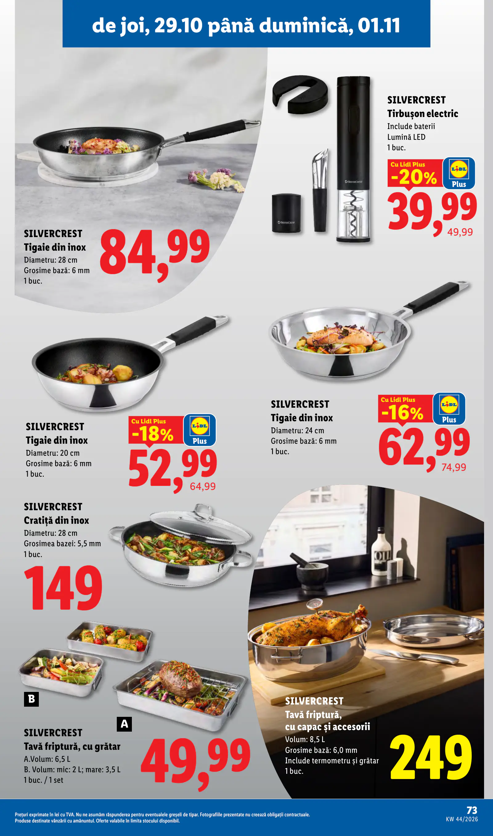 Lidl Románia Catalogul săptămânal, 73. oldal (okt. 26. – nov. 1.)