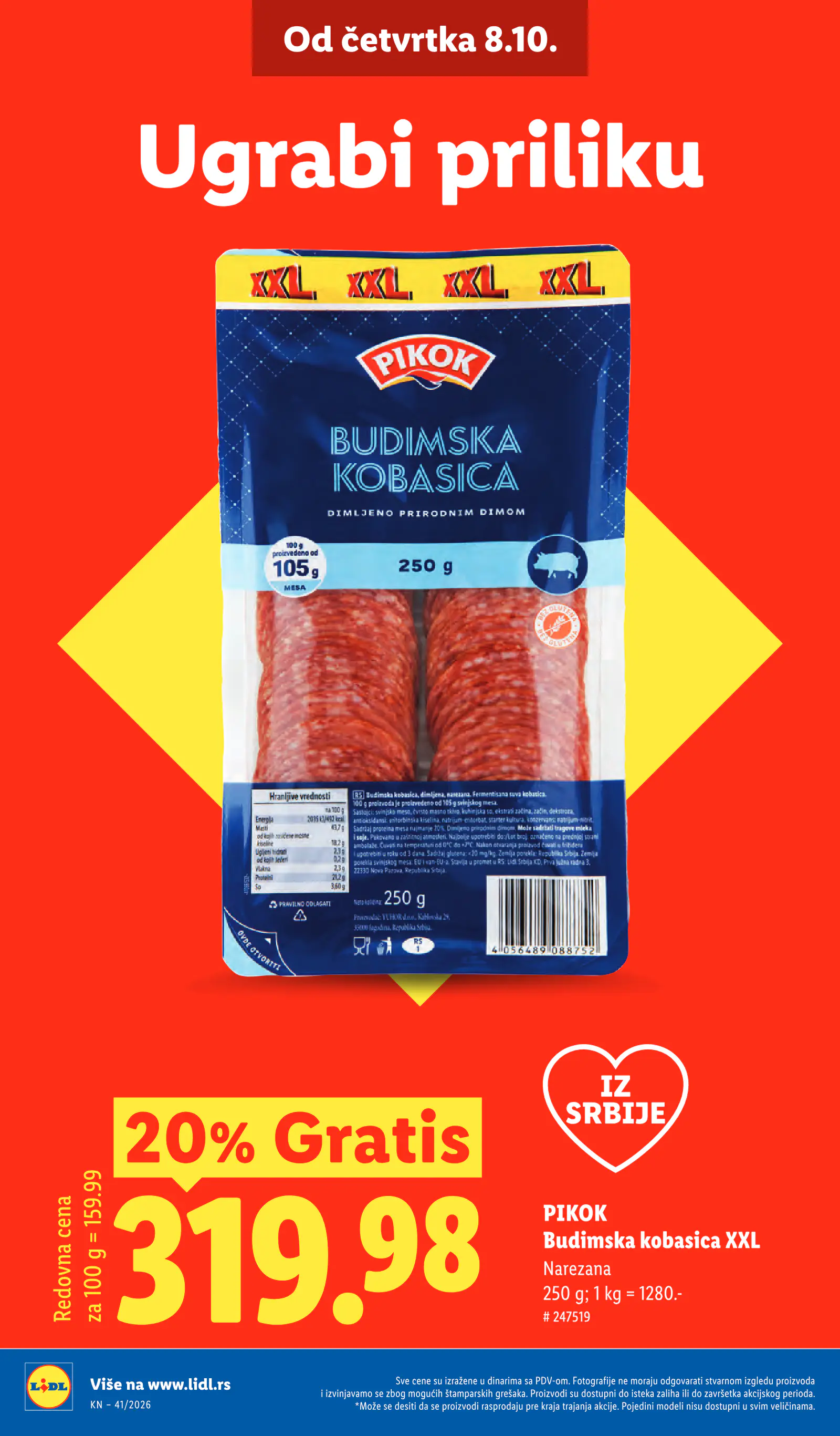 Lidl Szerbia Pogledajte naše ponude, 4. oldal (okt. 8–14.)
