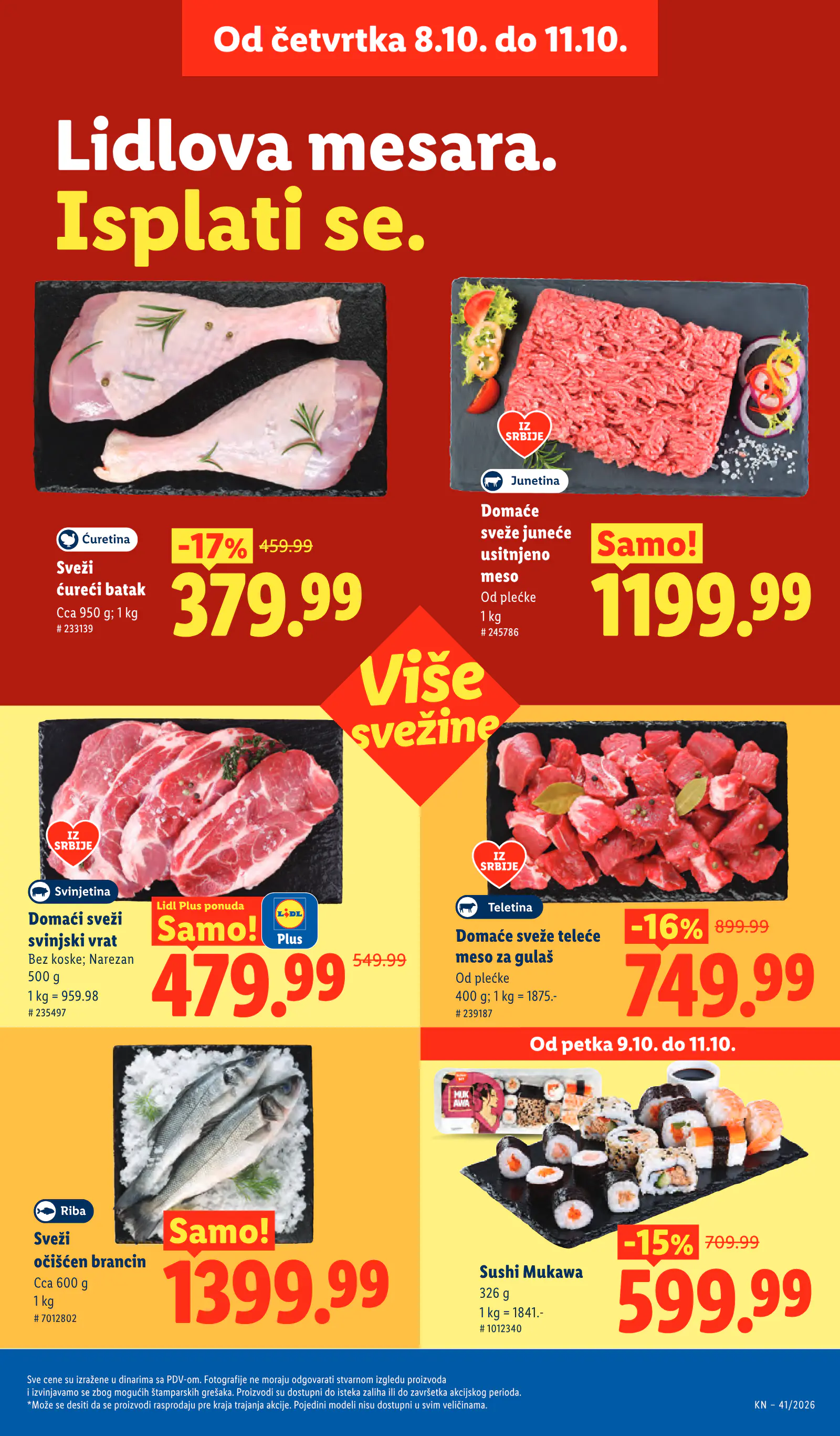 Lidl Szerbia Pogledajte naše ponude, 23. oldal (okt. 8–14.)