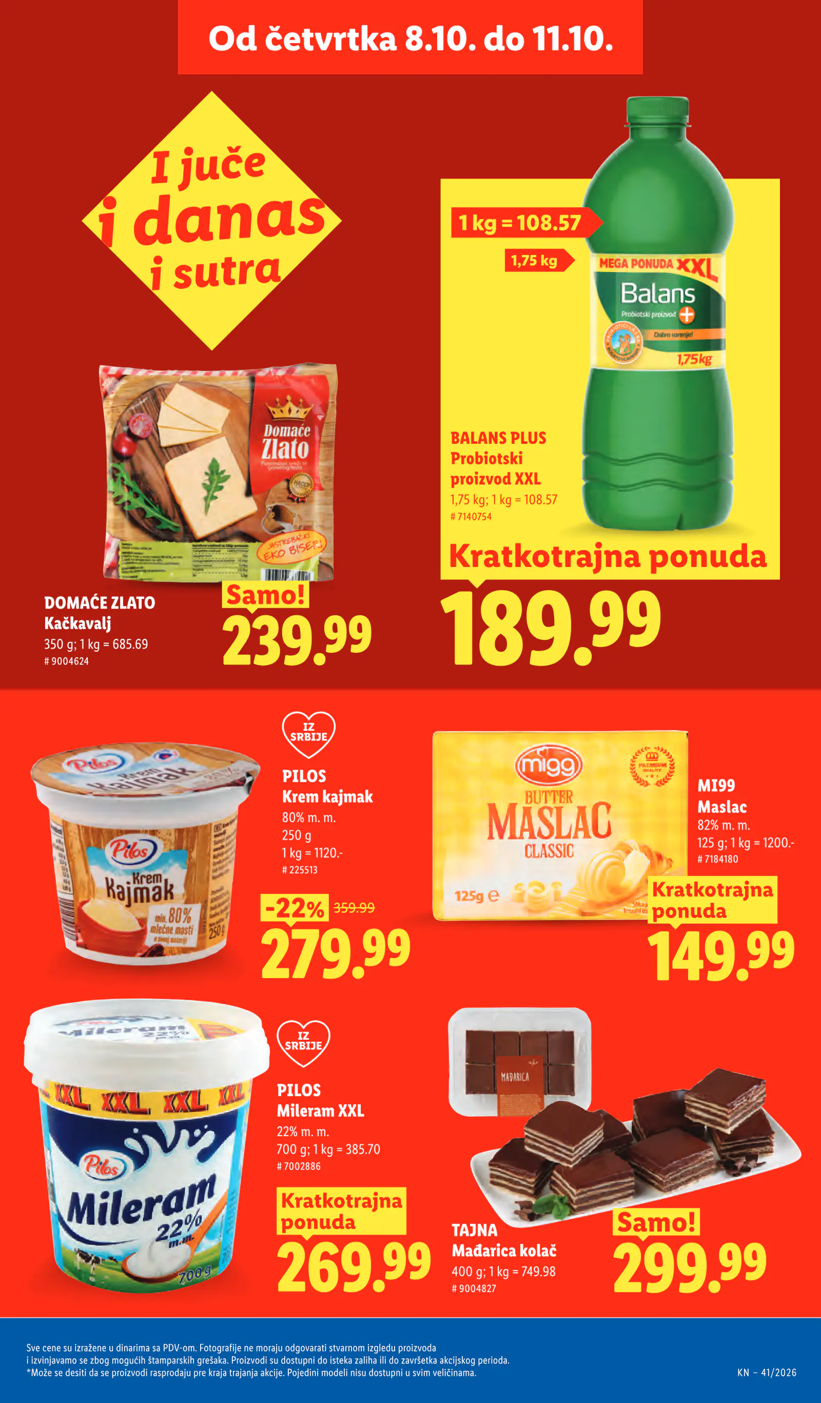 Lidl Szerbia Pogledajte naše ponude, 29. oldal (okt. 8–14.)