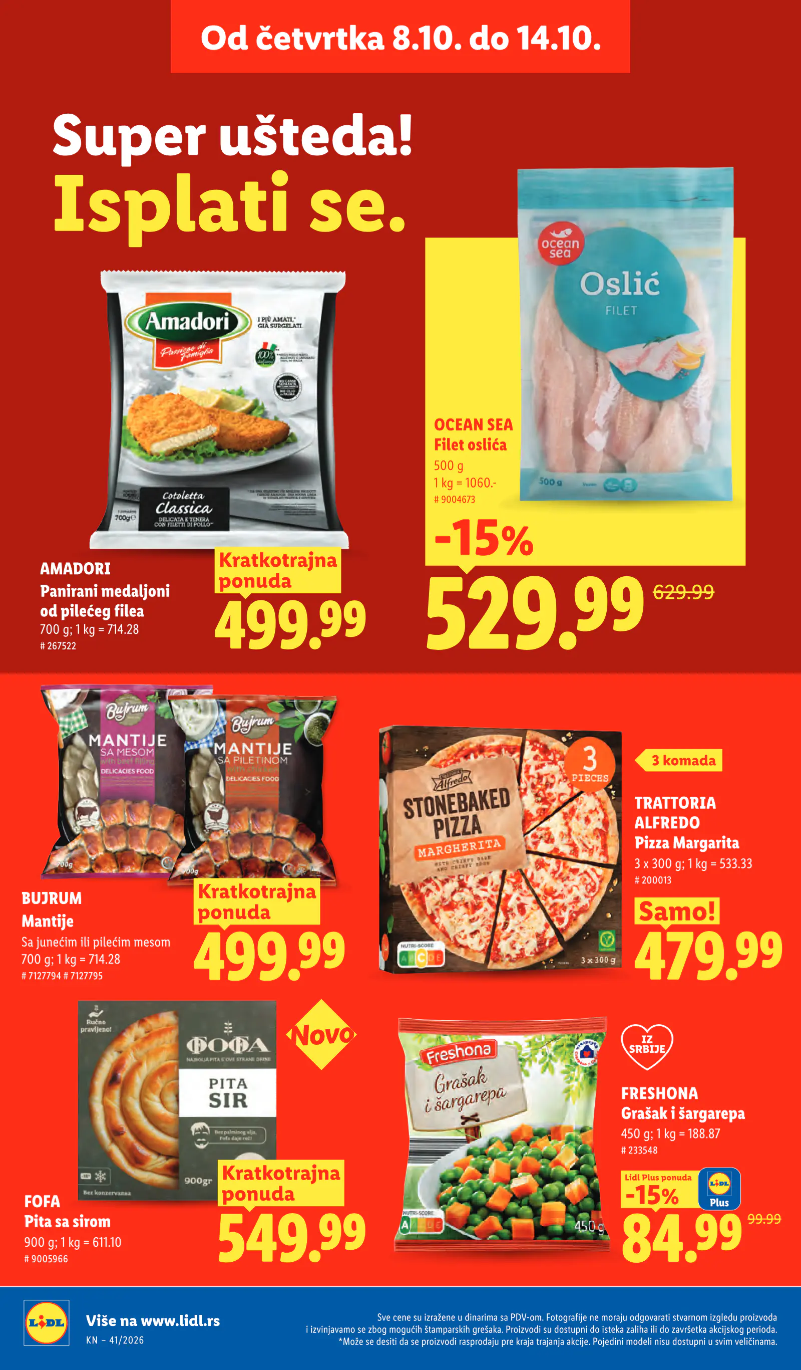 Lidl Szerbia Pogledajte naše ponude, 30. oldal (okt. 8–14.)
