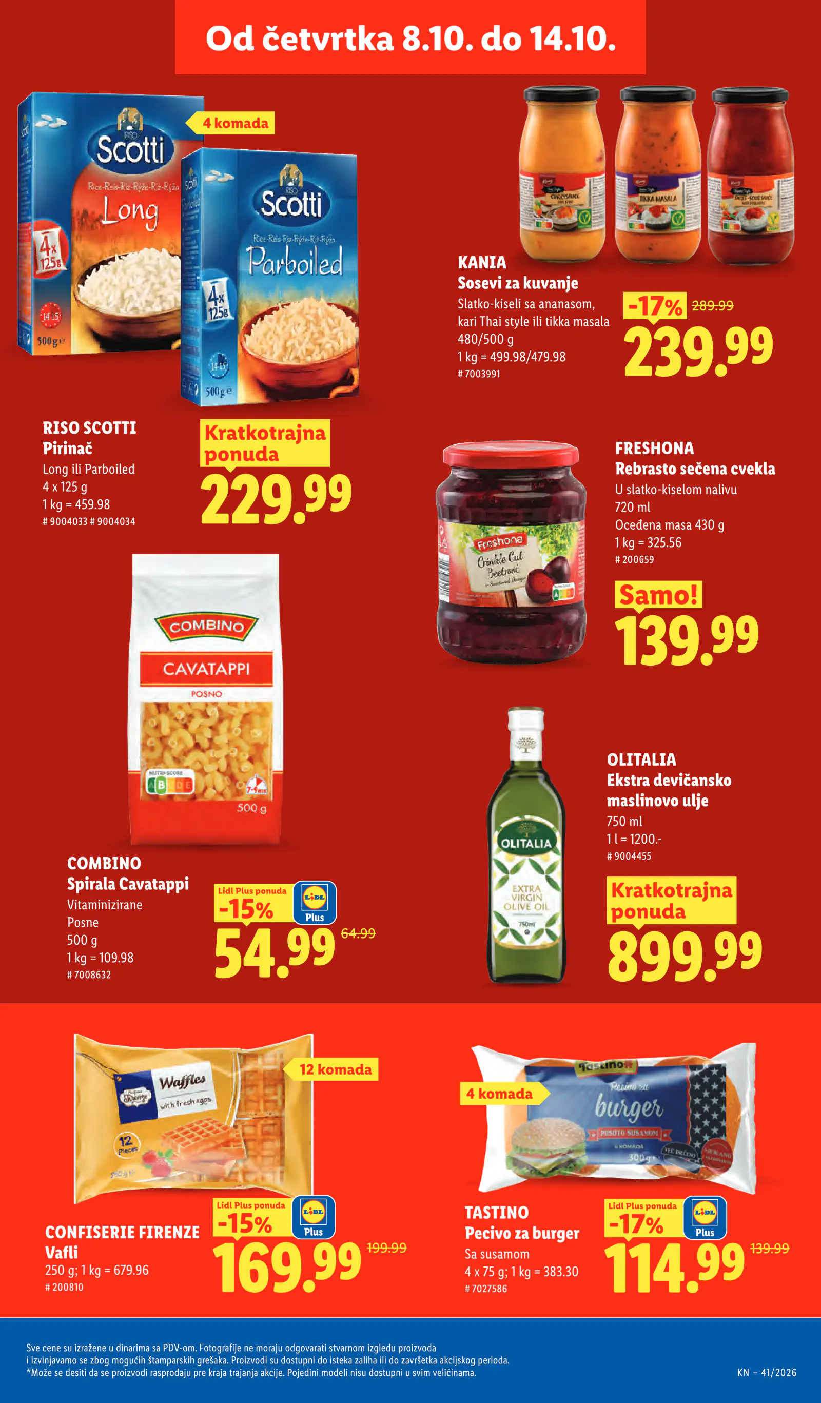 Lidl Szerbia Pogledajte naše ponude, 33. oldal (okt. 8–14.)