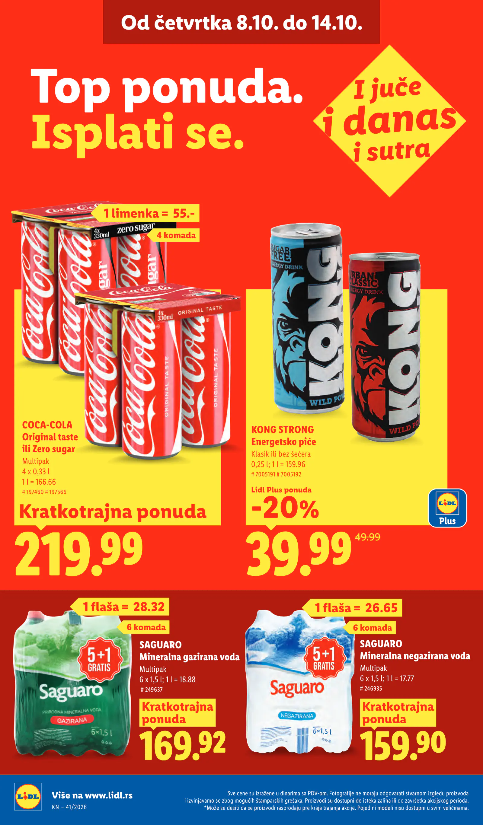 Lidl Szerbia Pogledajte naše ponude, 36. oldal (okt. 8–14.)