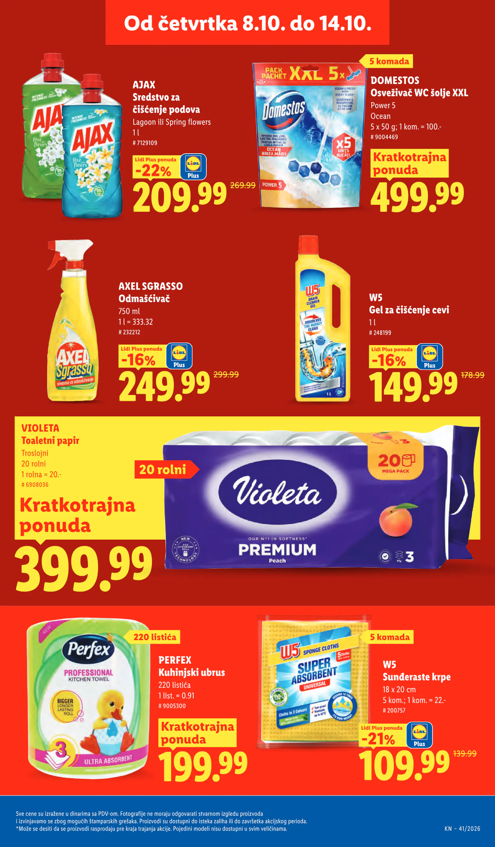 Lidl Szerbia Pogledajte naše ponude, 39. oldal (okt. 8–14.)