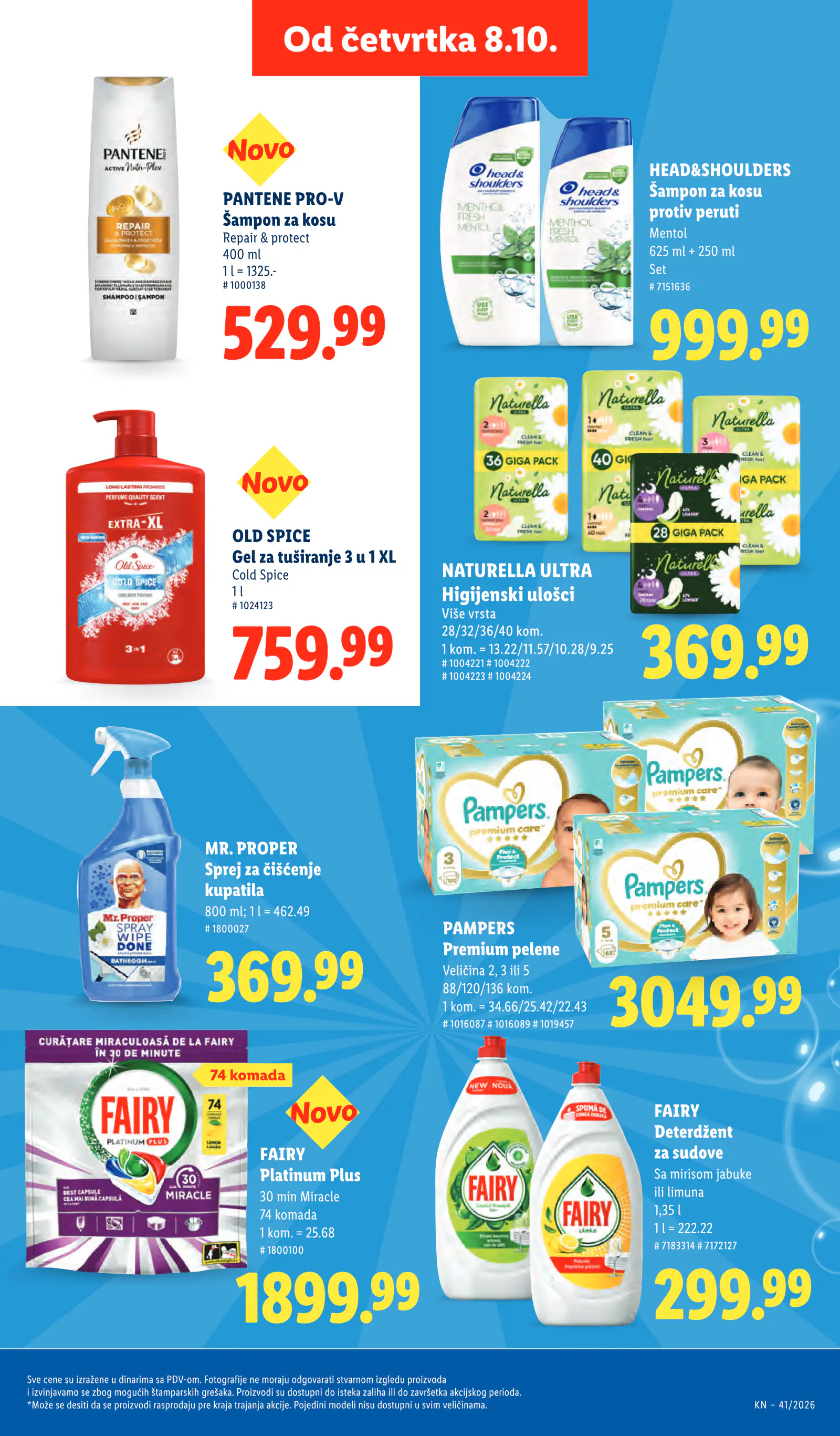 Lidl Szerbia Pogledajte naše ponude, 41. oldal (okt. 8–14.)