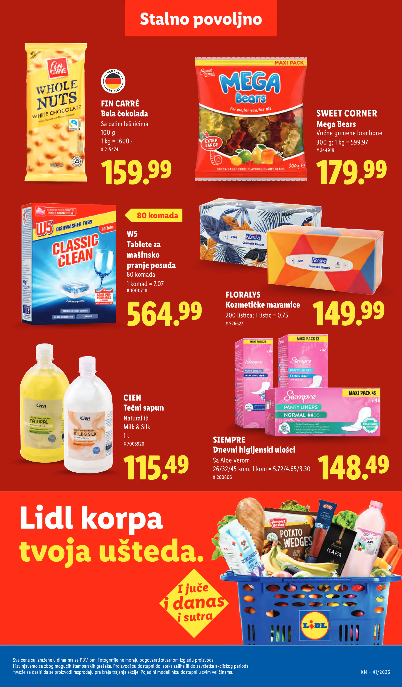 Lidl Szerbia Pogledajte naše ponude, 43. oldal (okt. 8–14.)